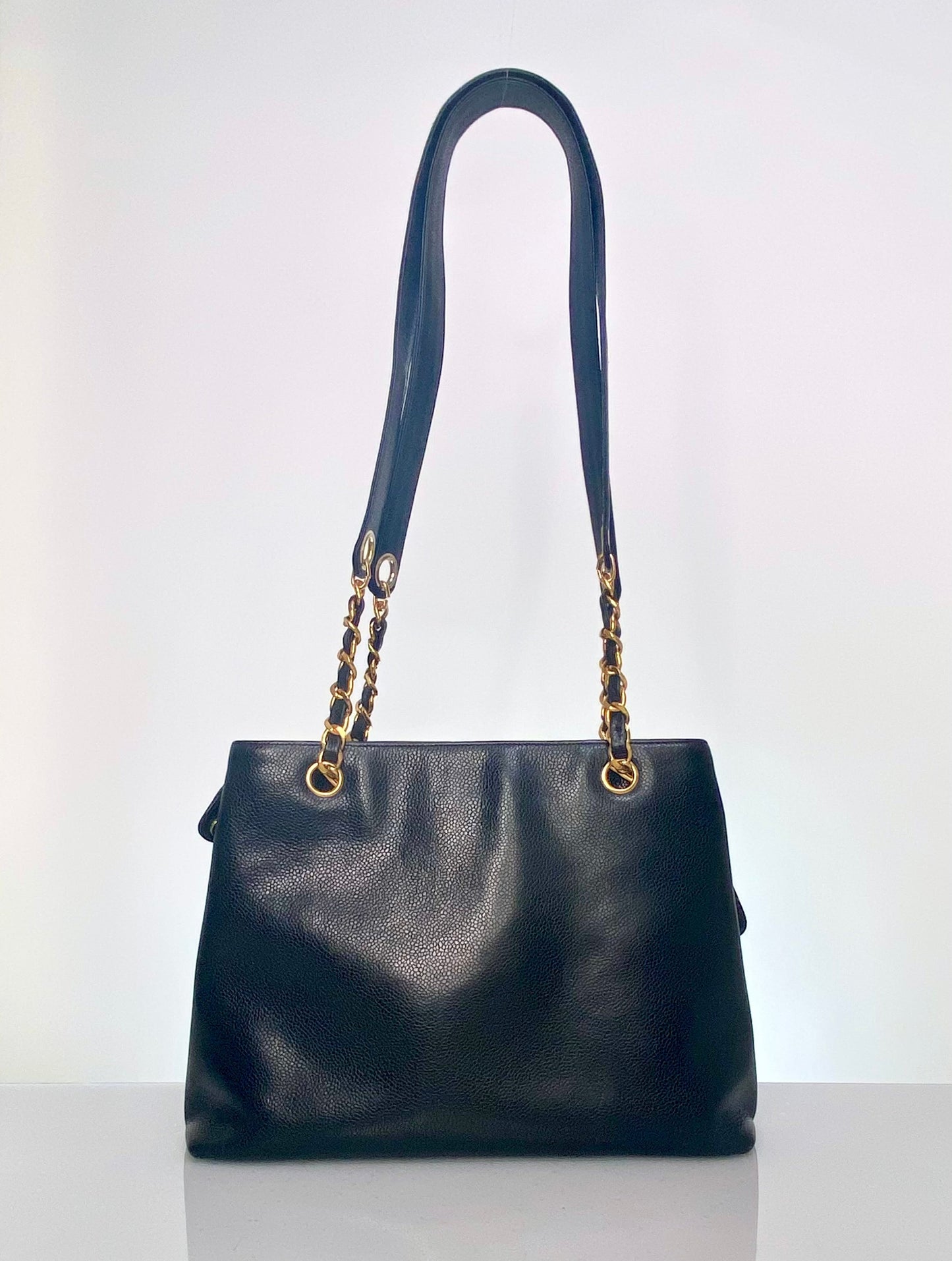 Vintage Chanel Chain Tote