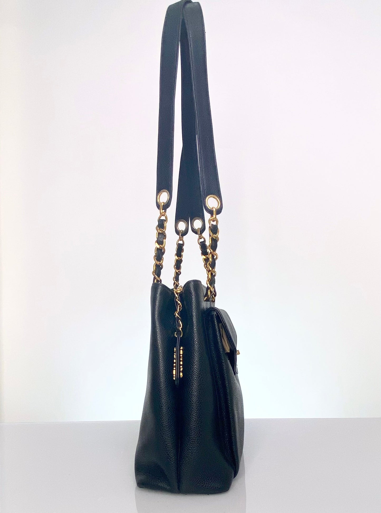 Vintage Chanel Chain Tote