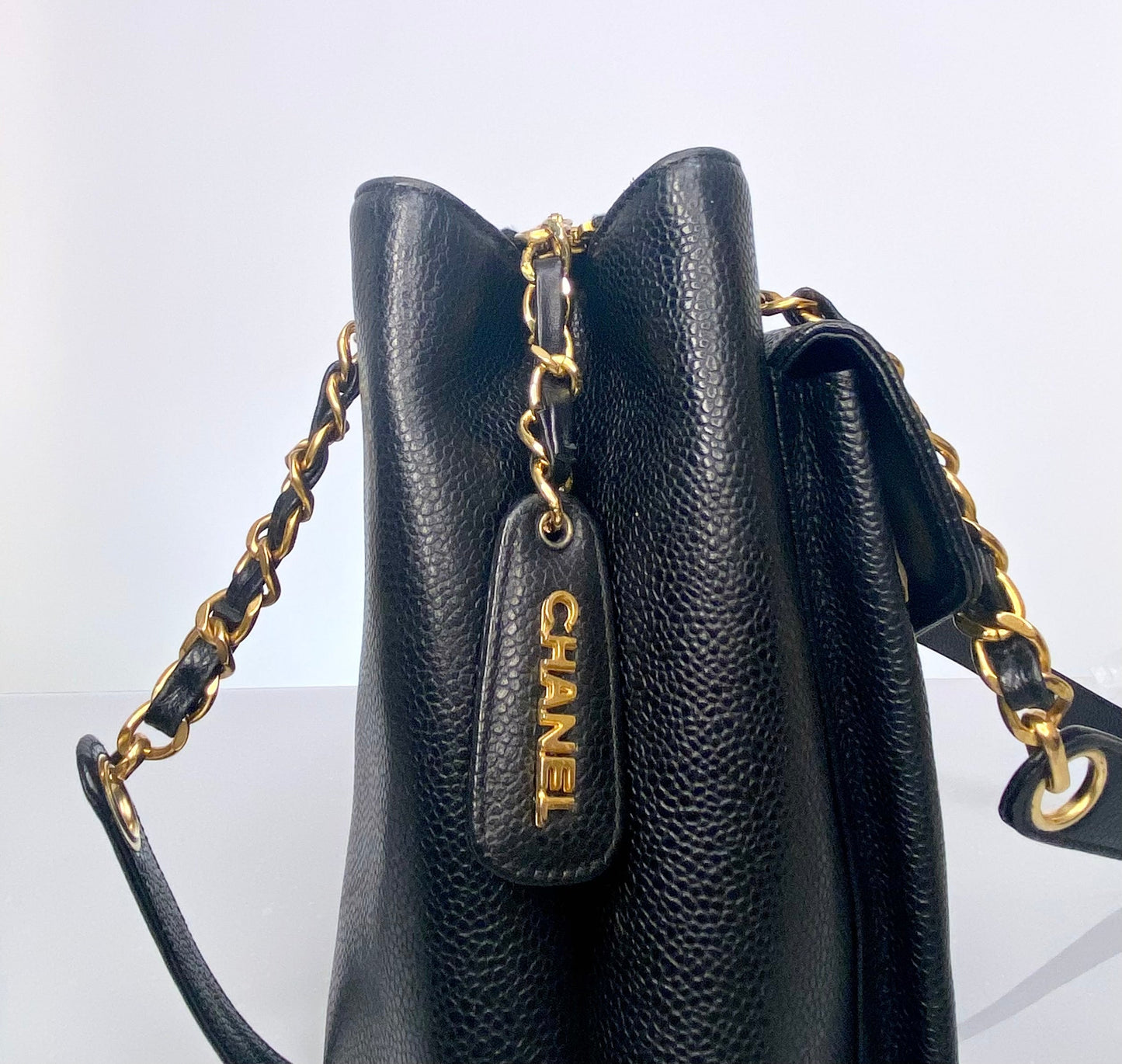 Vintage Chanel Chain Tote