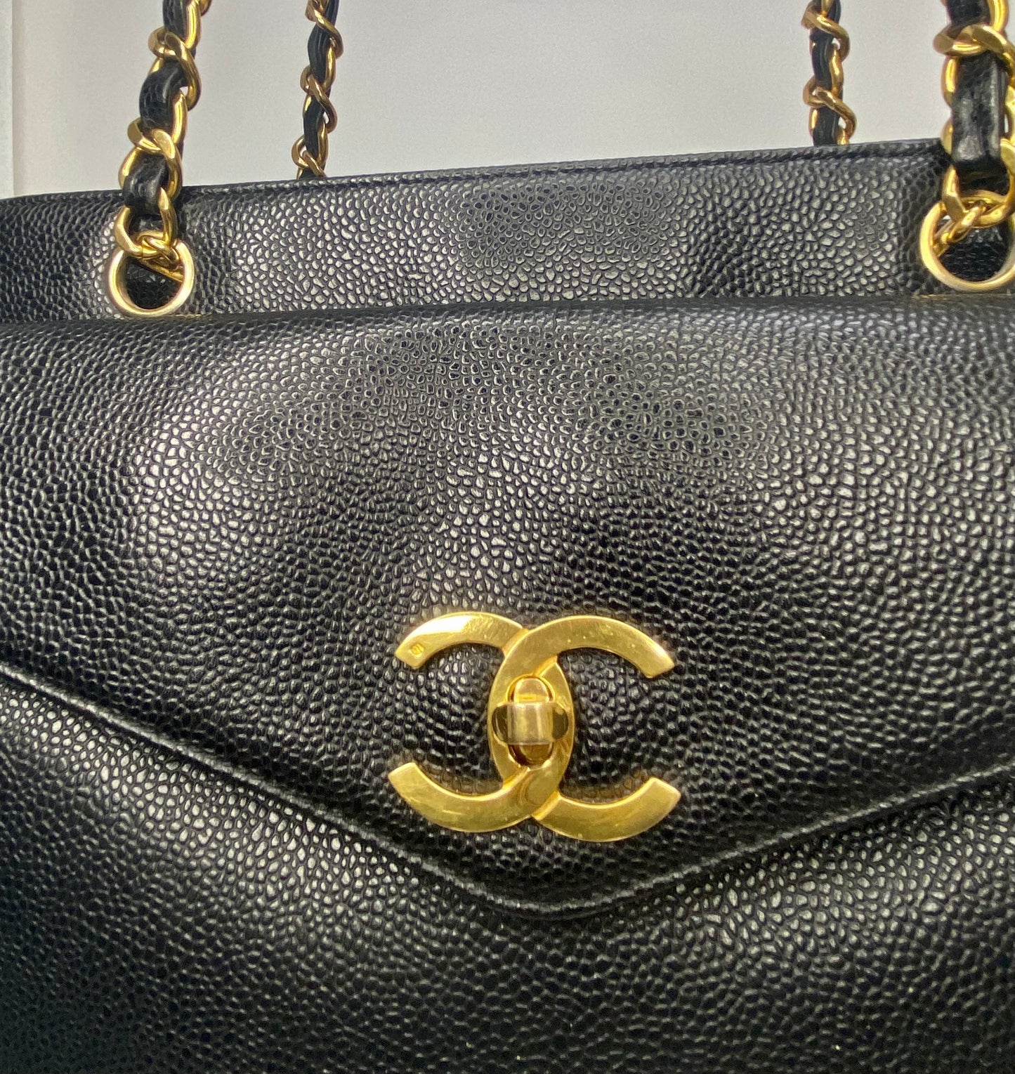 Vintage Chanel Chain Tote