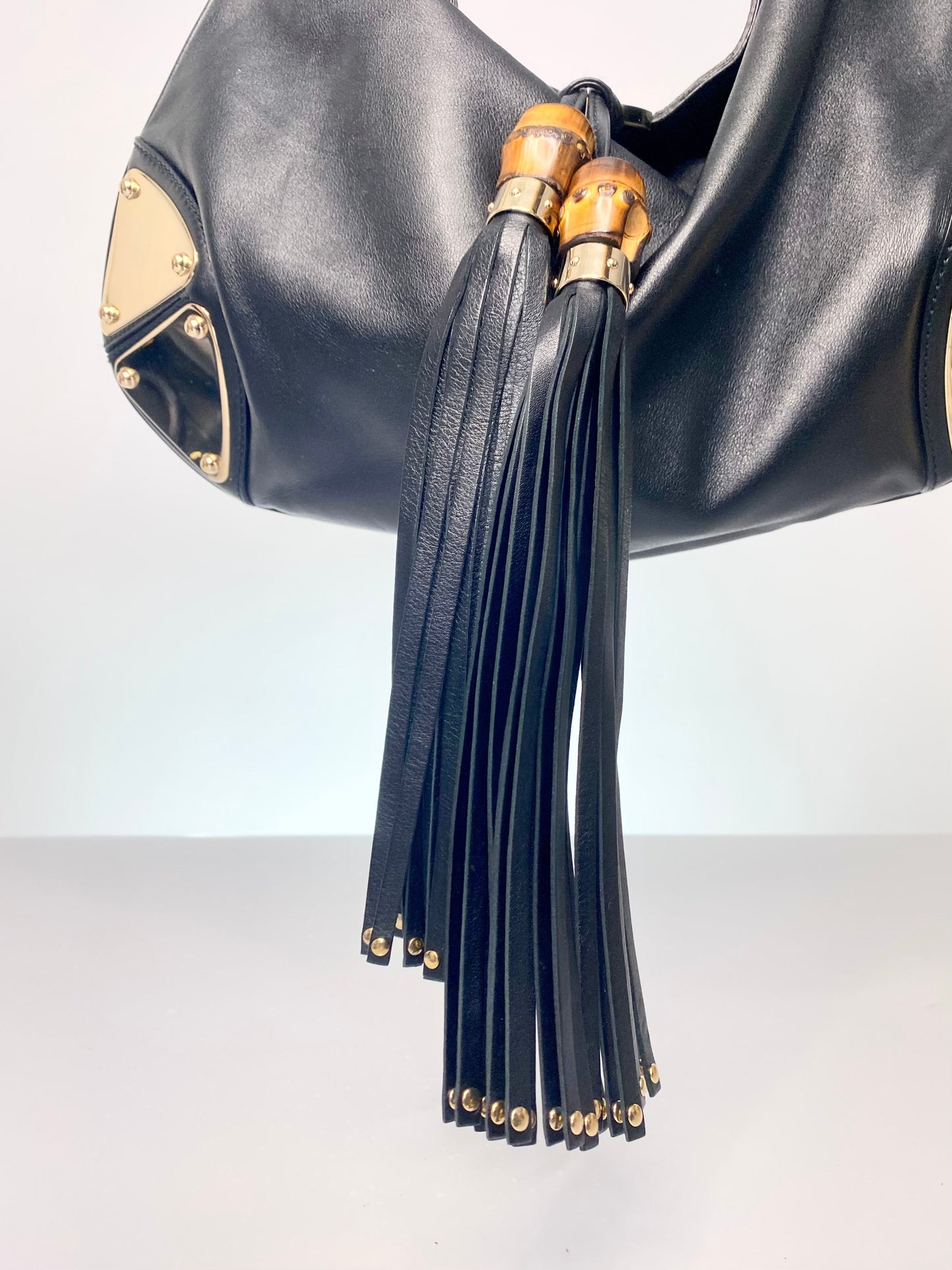 Preloved Gucci Leather Indy Hobo Bag