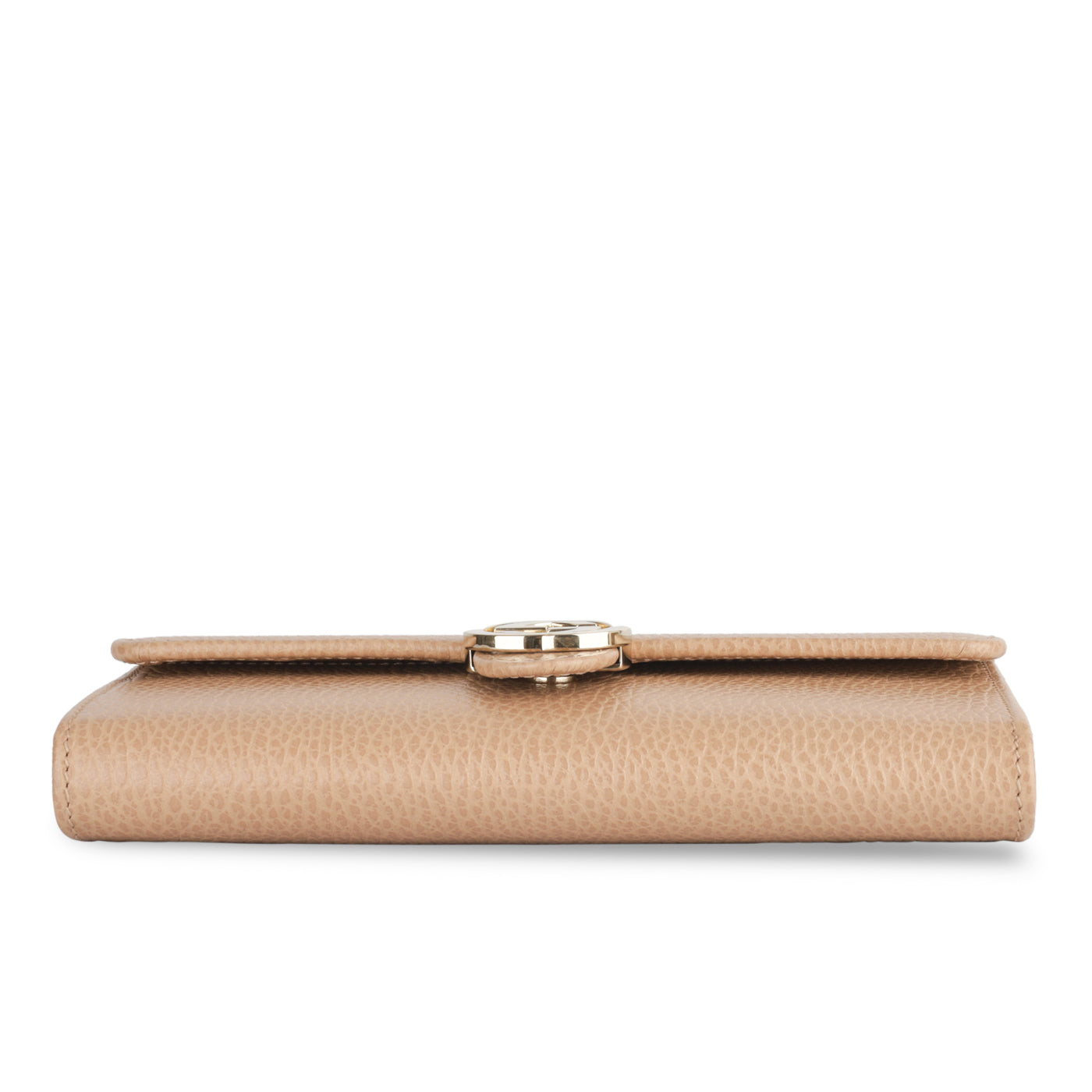 Gucci Interlocking GG Long Wallet - Beige