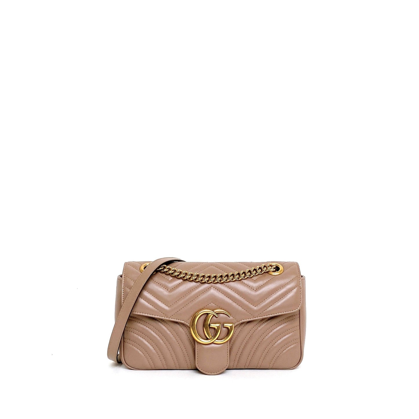 GUCCI MARMONT SMALL IN BEIGE
