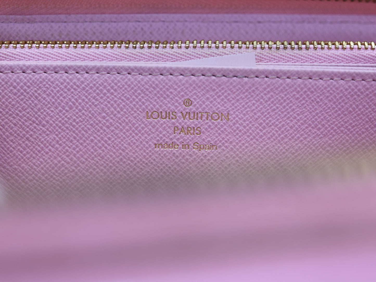 Louis Vuitton Monogram Giant By The Pool Zippy Wallet Light Pink