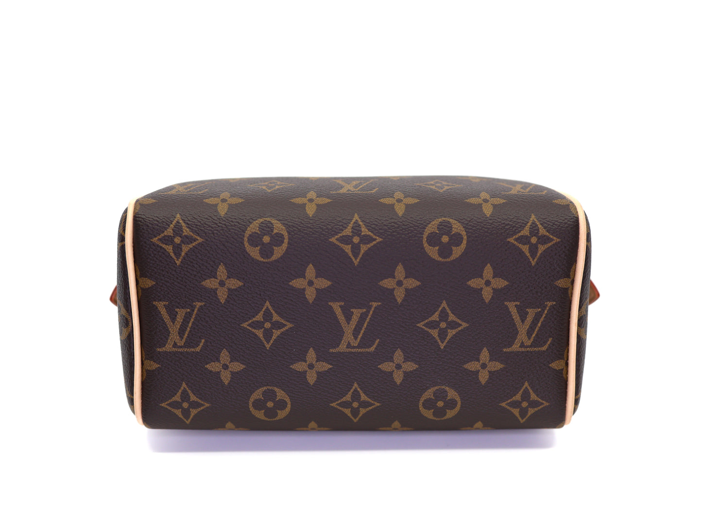 Louis Vuitton Monogram Speedy Bandouliere 20 Beige