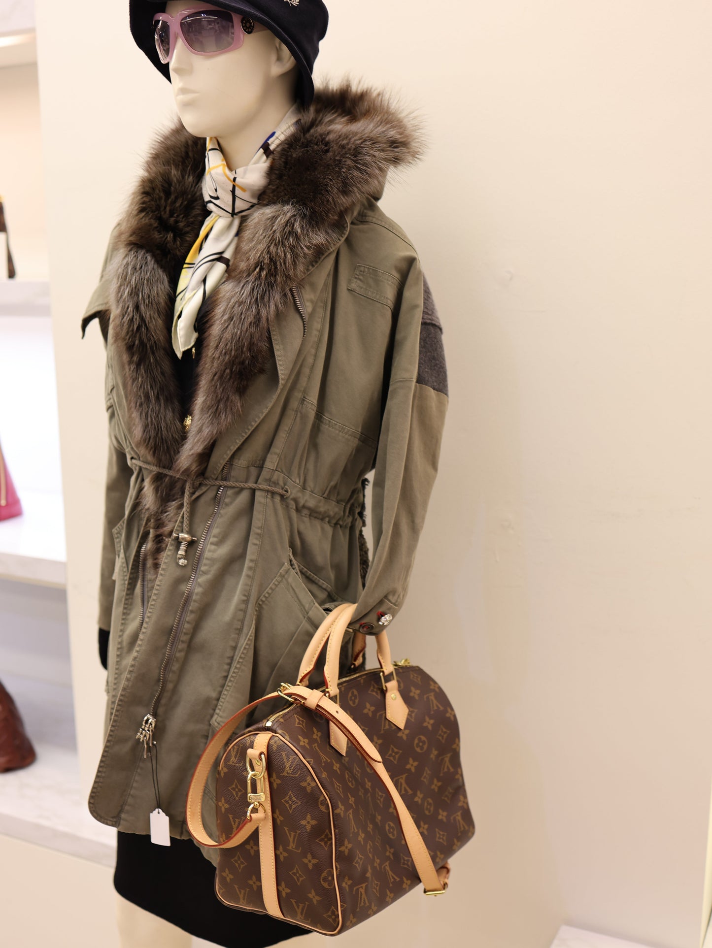 Louis Vuitton Monogram Speedy Bandouliere 30