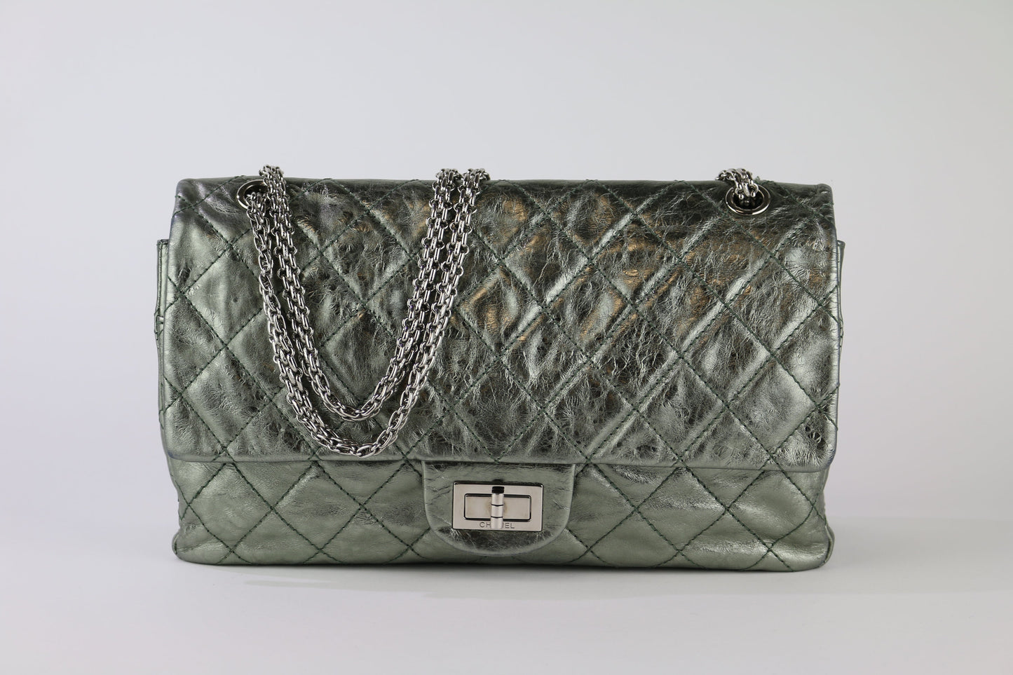 Vert Fonce Metallic 2.55 Reissue 227