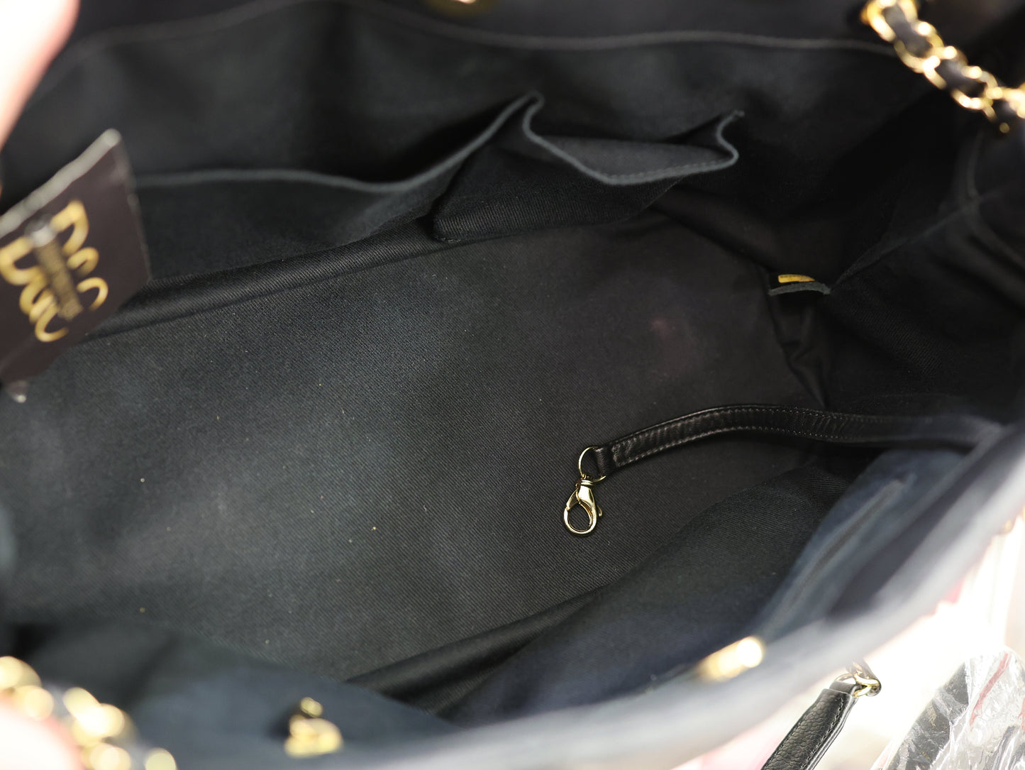 Chanel Caviar Quilted CC Timeless Soft Tote Black