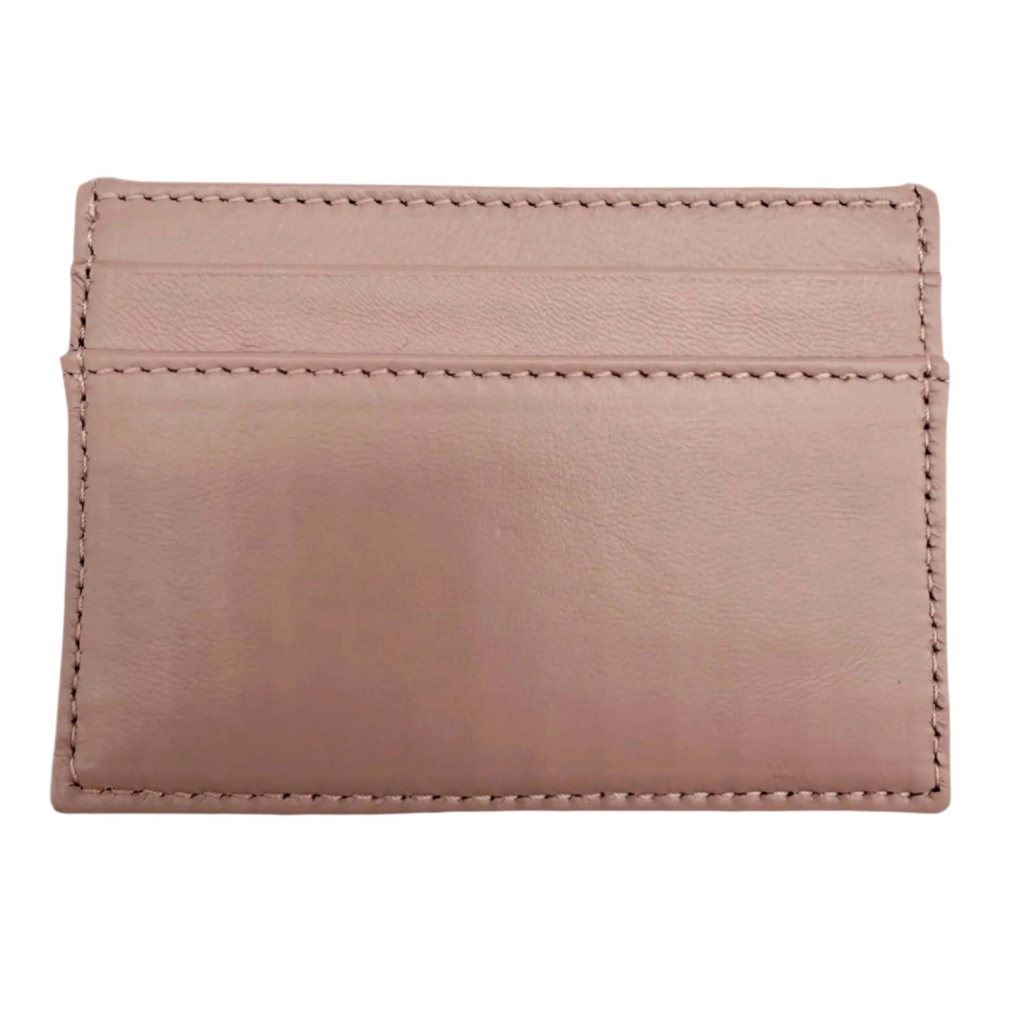 Versace Quilted Leather Medusa Card Holder – Blush Pink