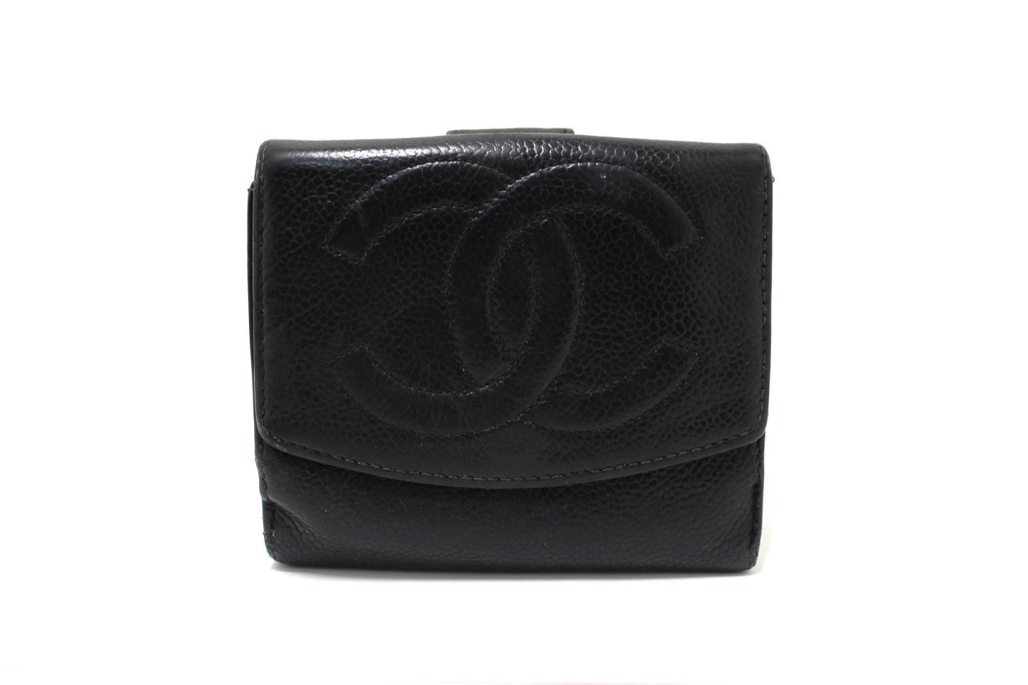 Vintage Chanel Black Caviar Leather Timeless CC Sma | Havik Shop.com - Now at Havik Shop.com