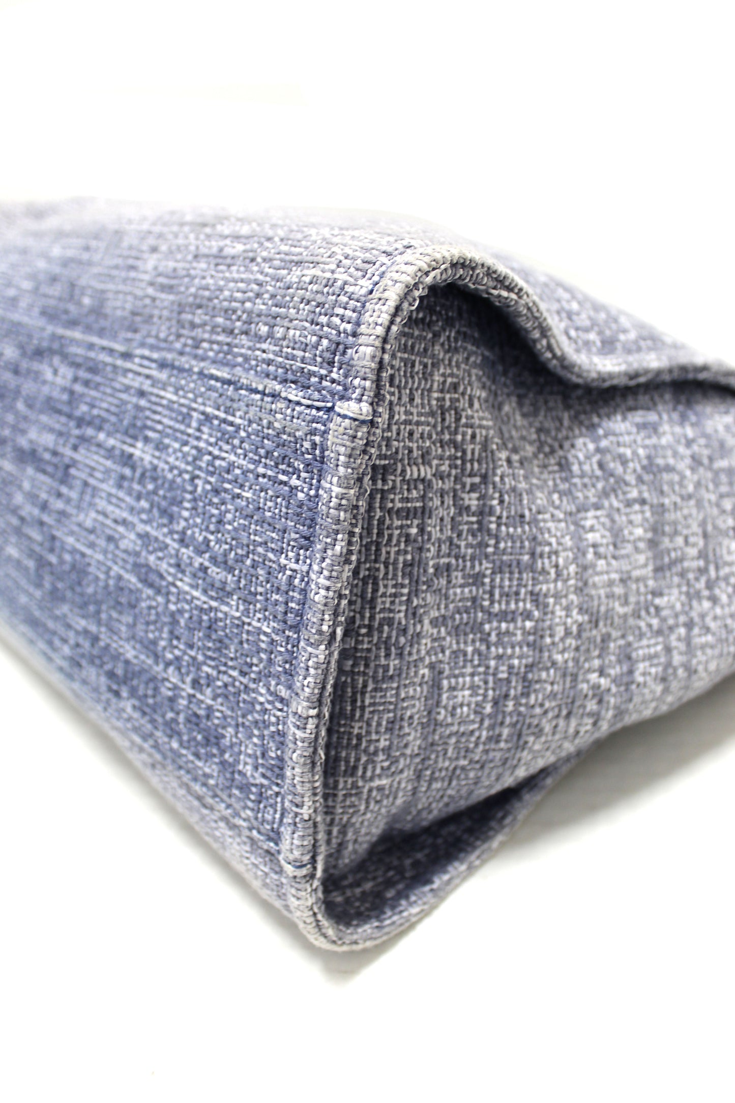 Chanel Blue Tweed Maxi Deauville Shopping Tote