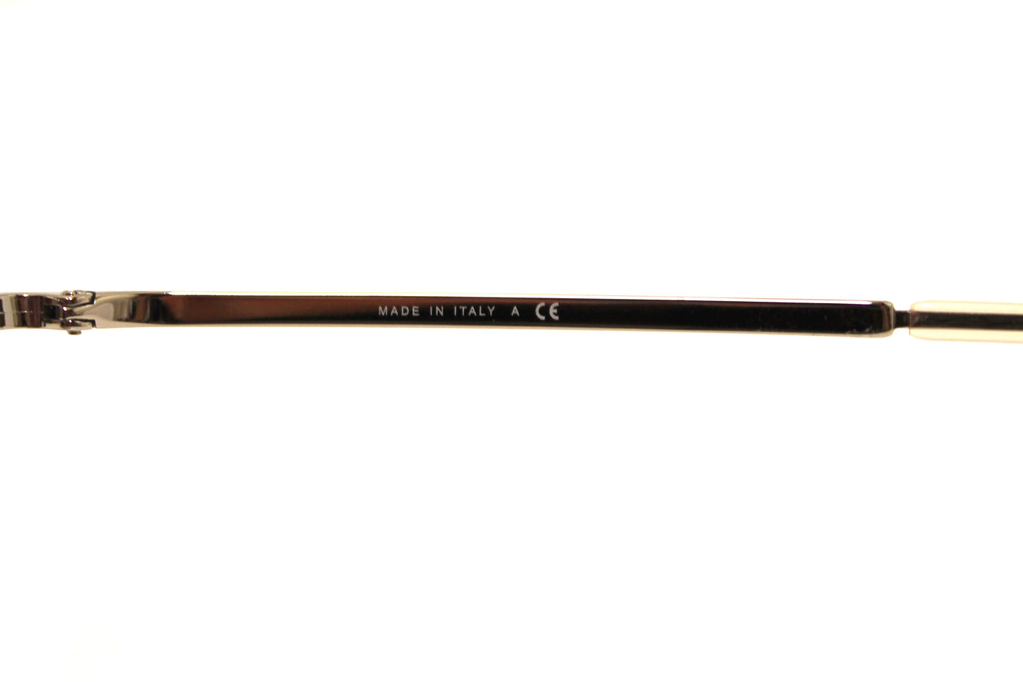 Chanel Light Gold-Tone Pearl Round Sunglasses