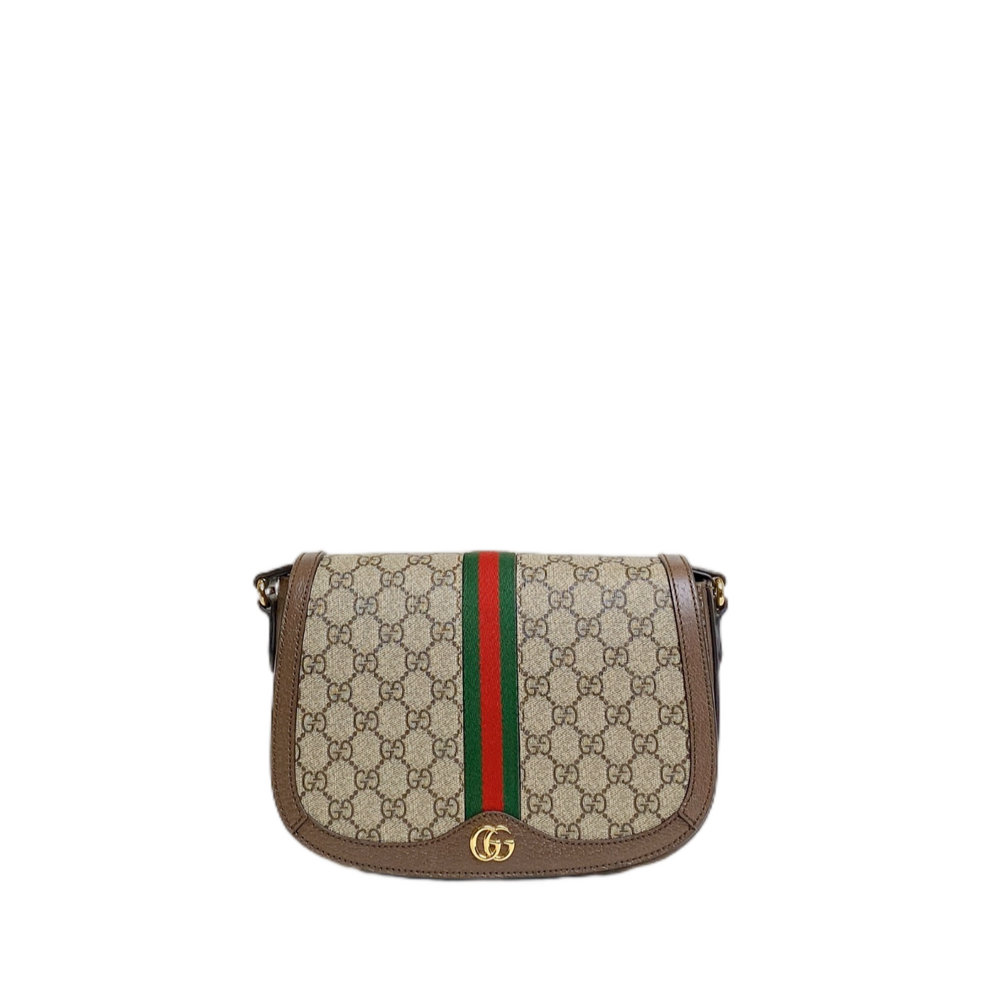 GUCCI OPHIDIA GG SUPREME CANVAS MESSENGER BAG