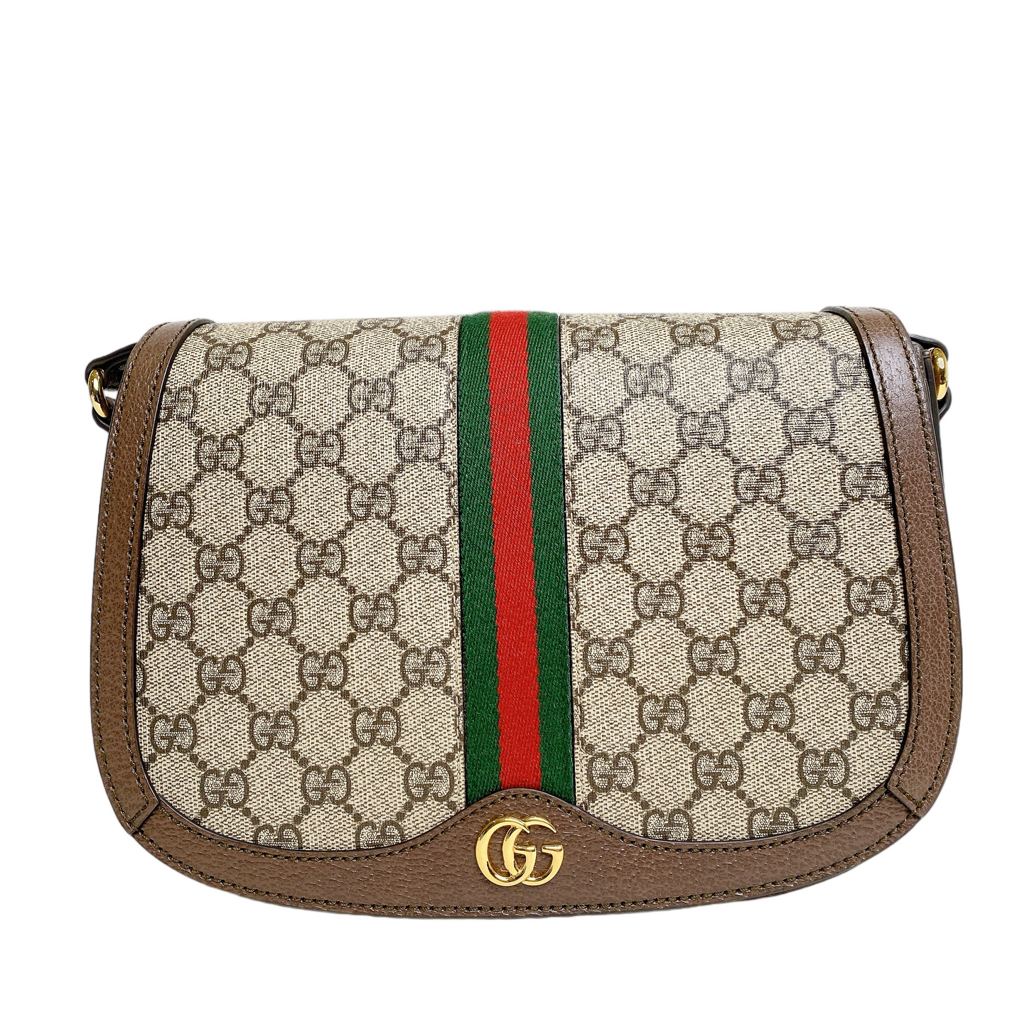 GUCCI OPHIDIA GG SUPREME CANVAS MESSENGER BAG