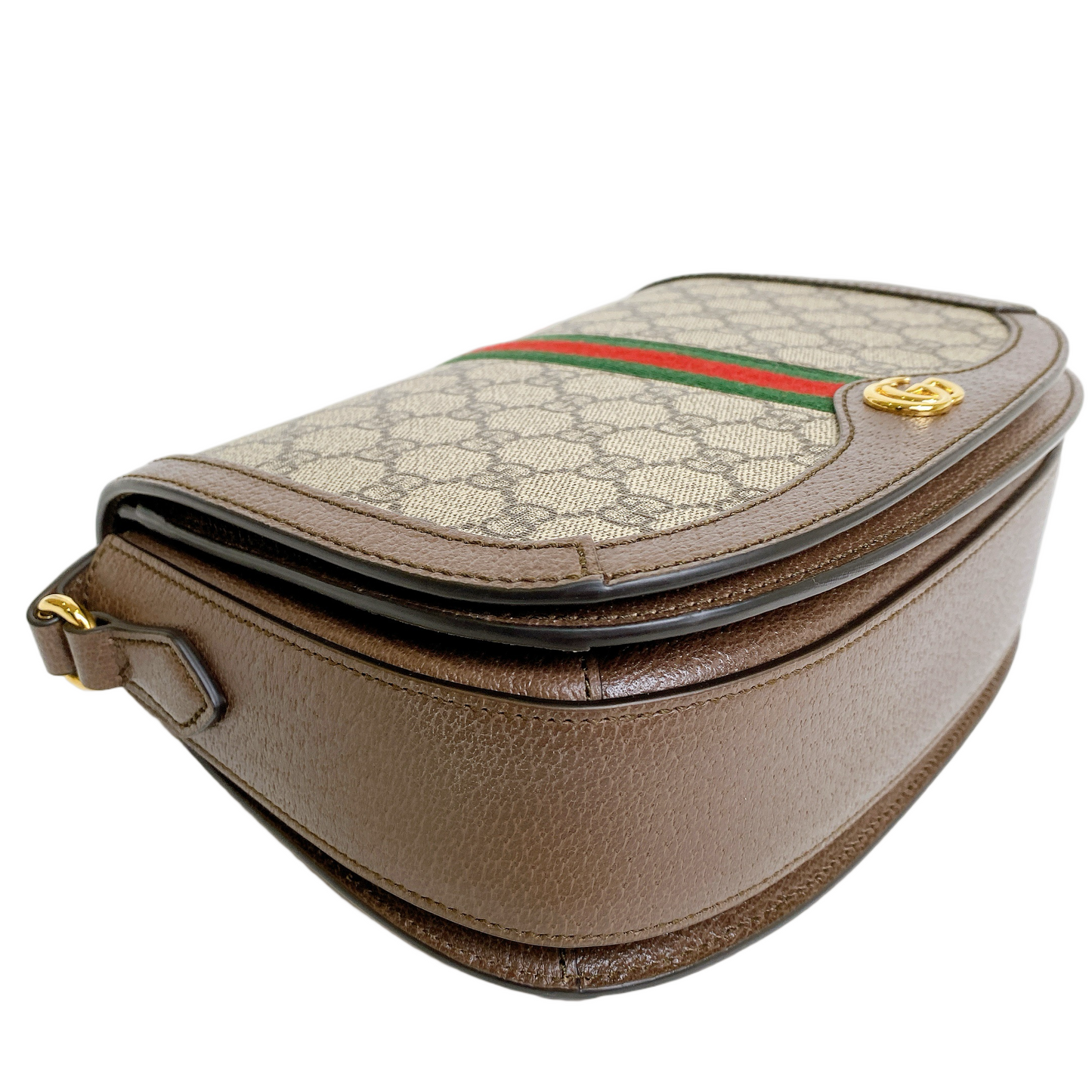 GUCCI OPHIDIA GG SUPREME CANVAS MESSENGER BAG