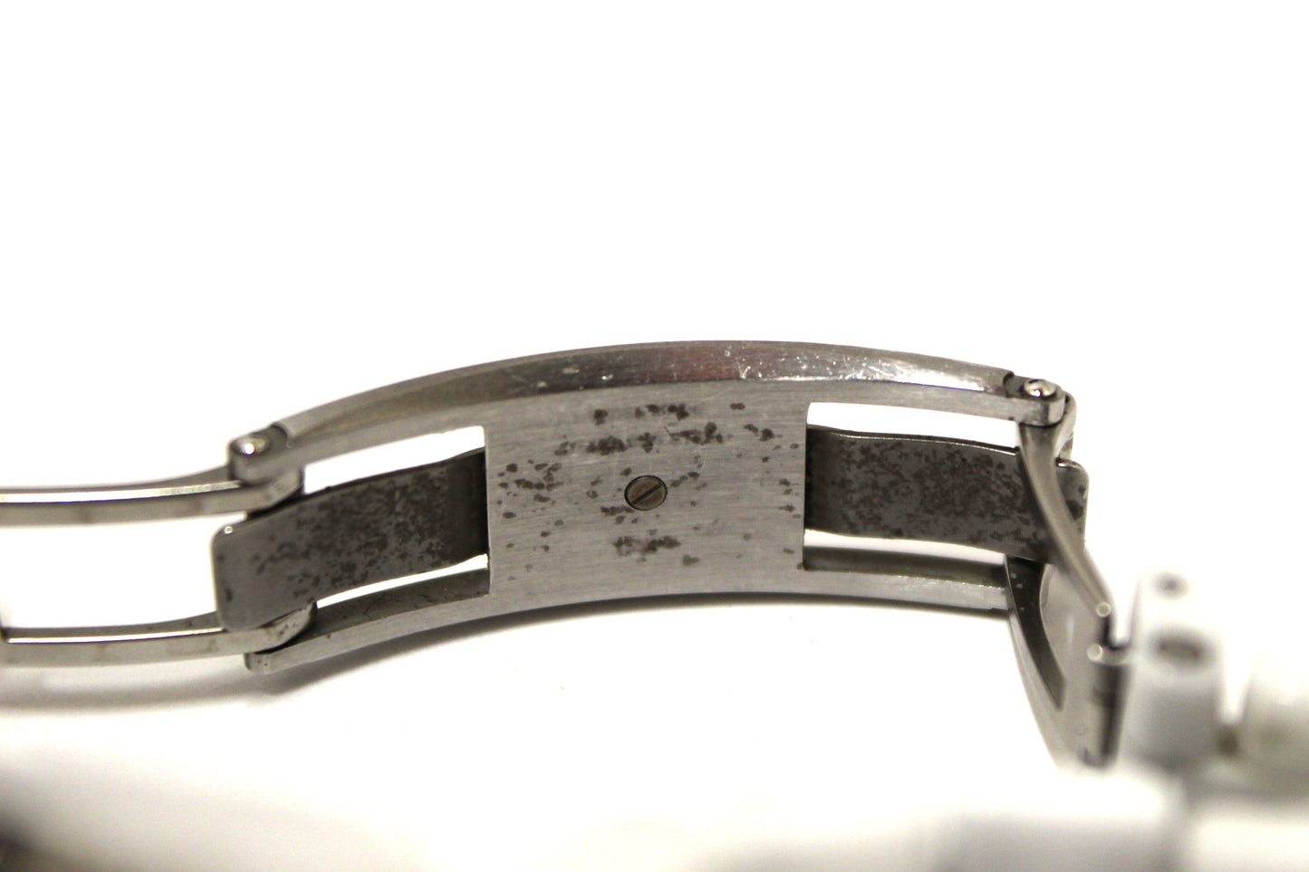 Chanel White Ceramic J12 Diamond Quatz Watch 33mm H2422