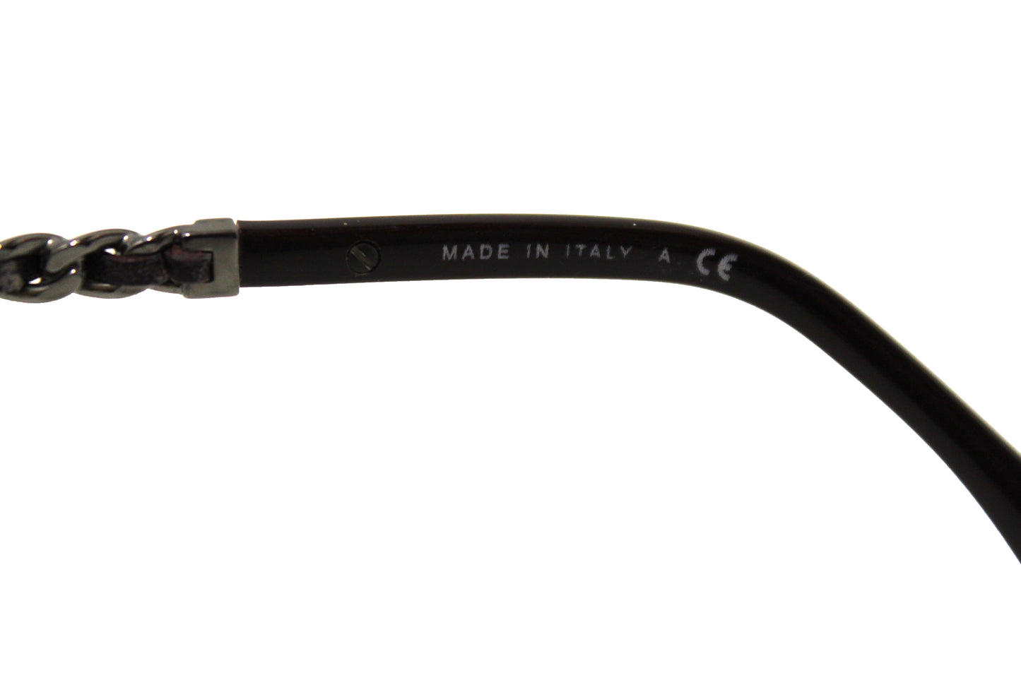 Chanel Violet Calfskin/Metal Aviator Pilot Sunglasses 4219Q