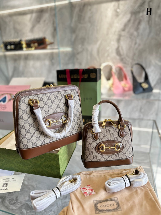 GC634 Gucci Horsebit 1955 Mini/Small Top Handle Bag