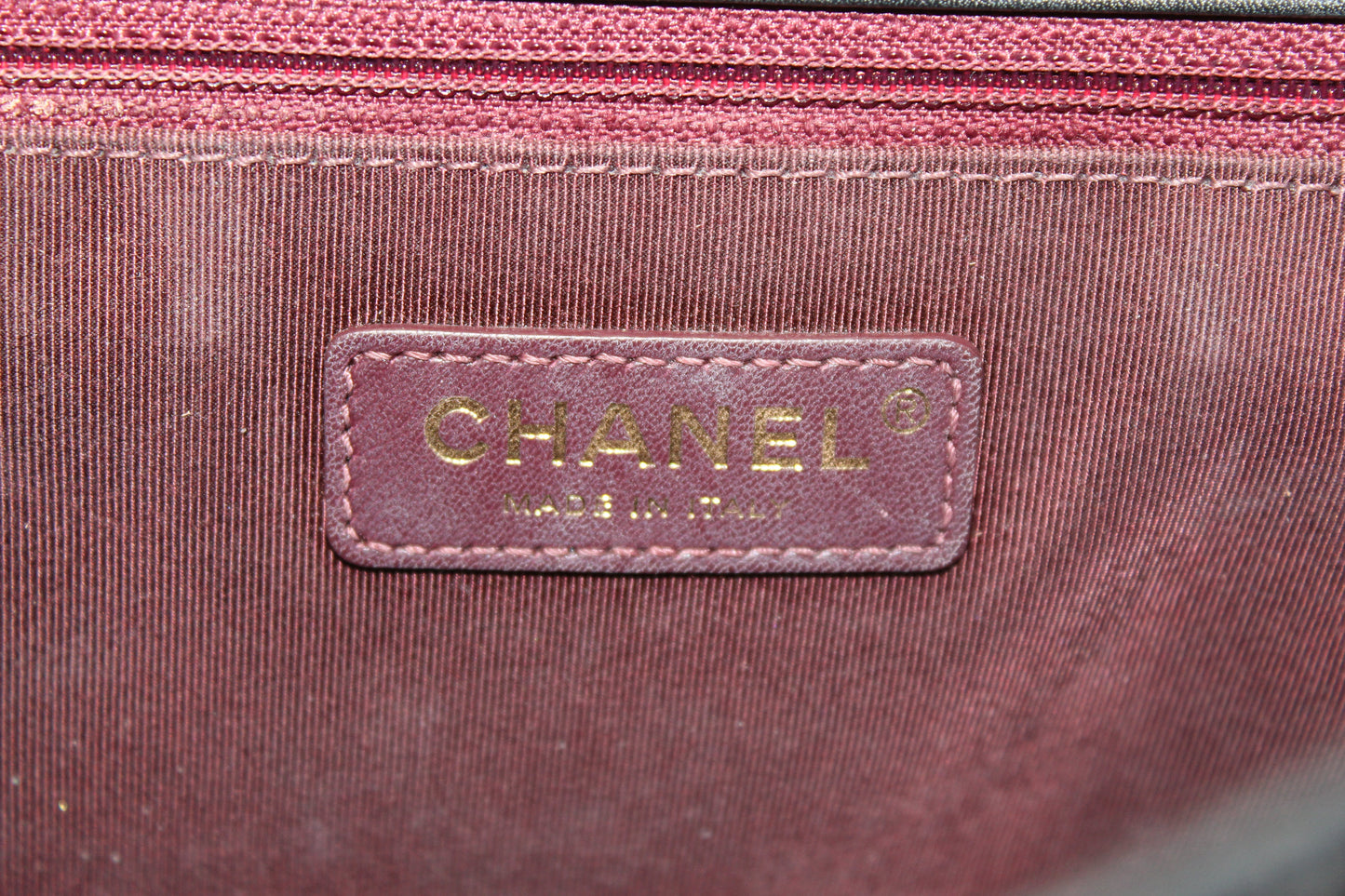 Chanel Black Aged Quilted Calfskin Leather Gold Bar Top Handle Medium Flap Bag