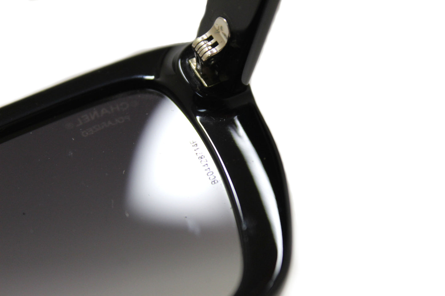 Chanel Black Polarized Butterfly Sunglasses 71548A