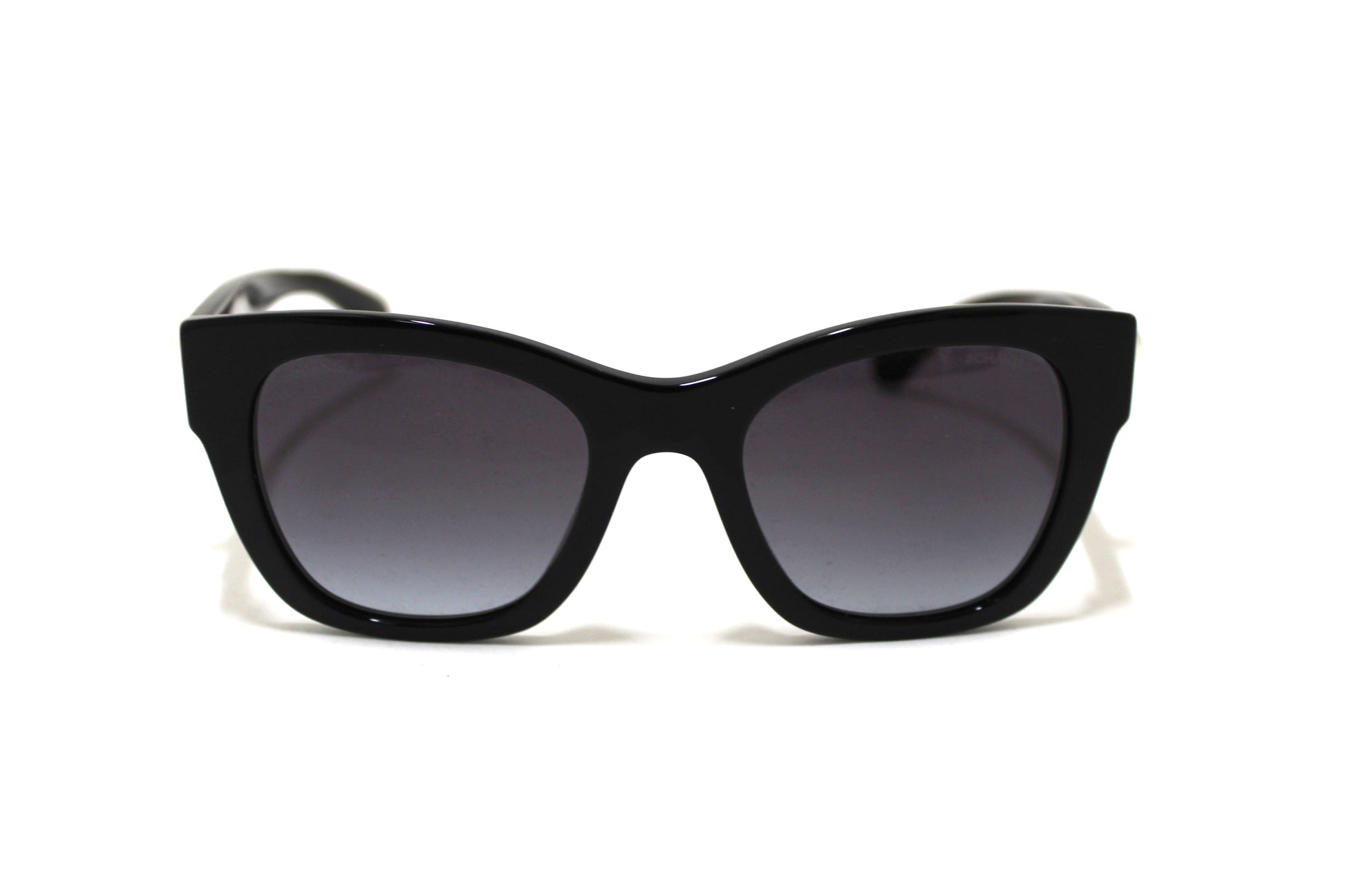 Chanel Black Polarized Charms Pearl Square Sunglass | Havik Shop.com - Now at Havik Shop.com