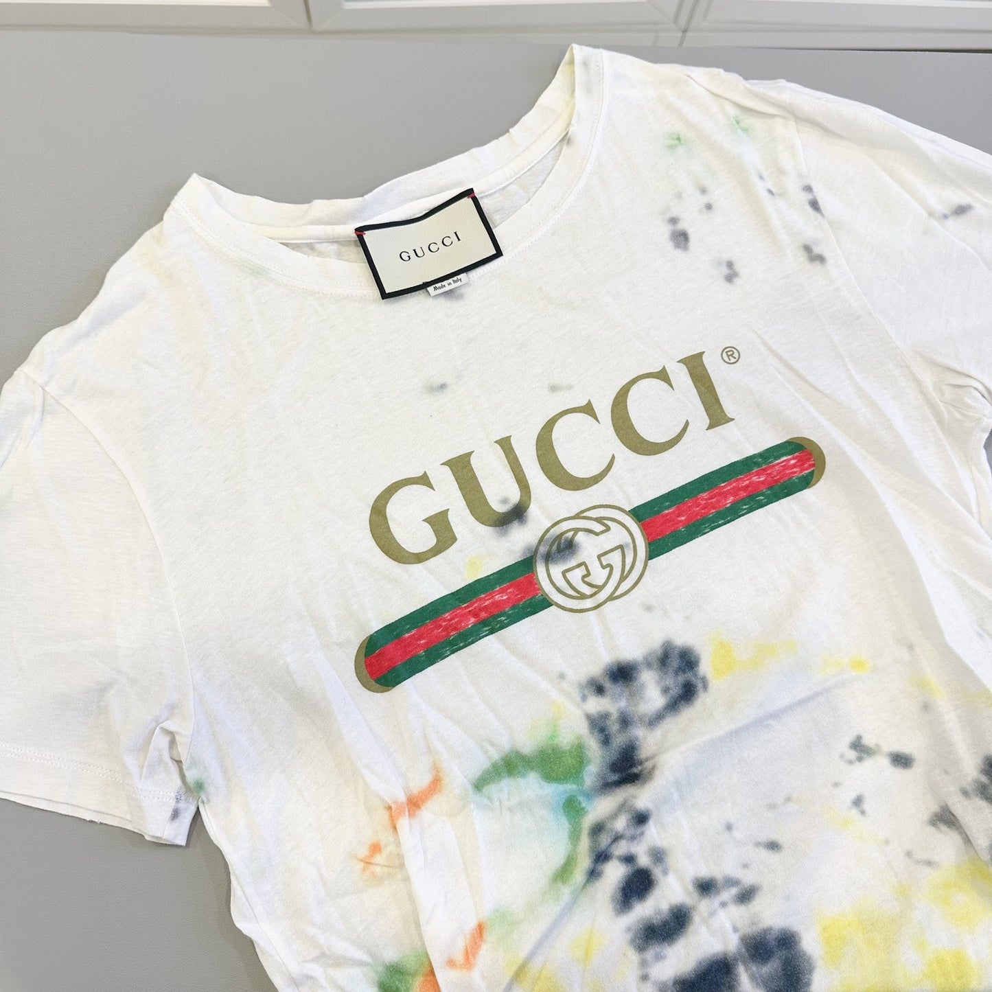 Gucci Colordye T-shirt in Cotton