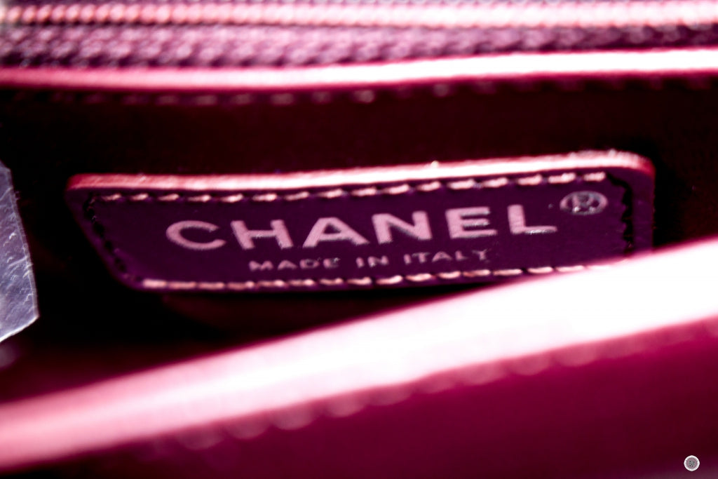 Chanel AS2215B06818 Mini Chevron Coco Handle Black / 94305 Caviar Shoulder Bags Bkhw