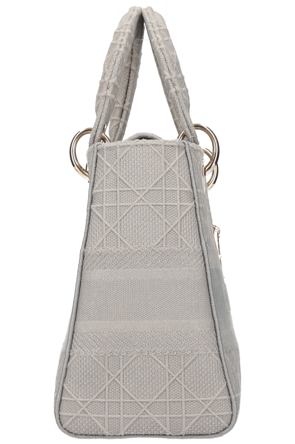 CHRISTIAN DIOR D-Lite Bag Medium Grey