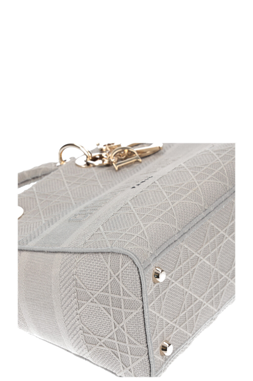 CHRISTIAN DIOR D-Lite Bag Medium Grey