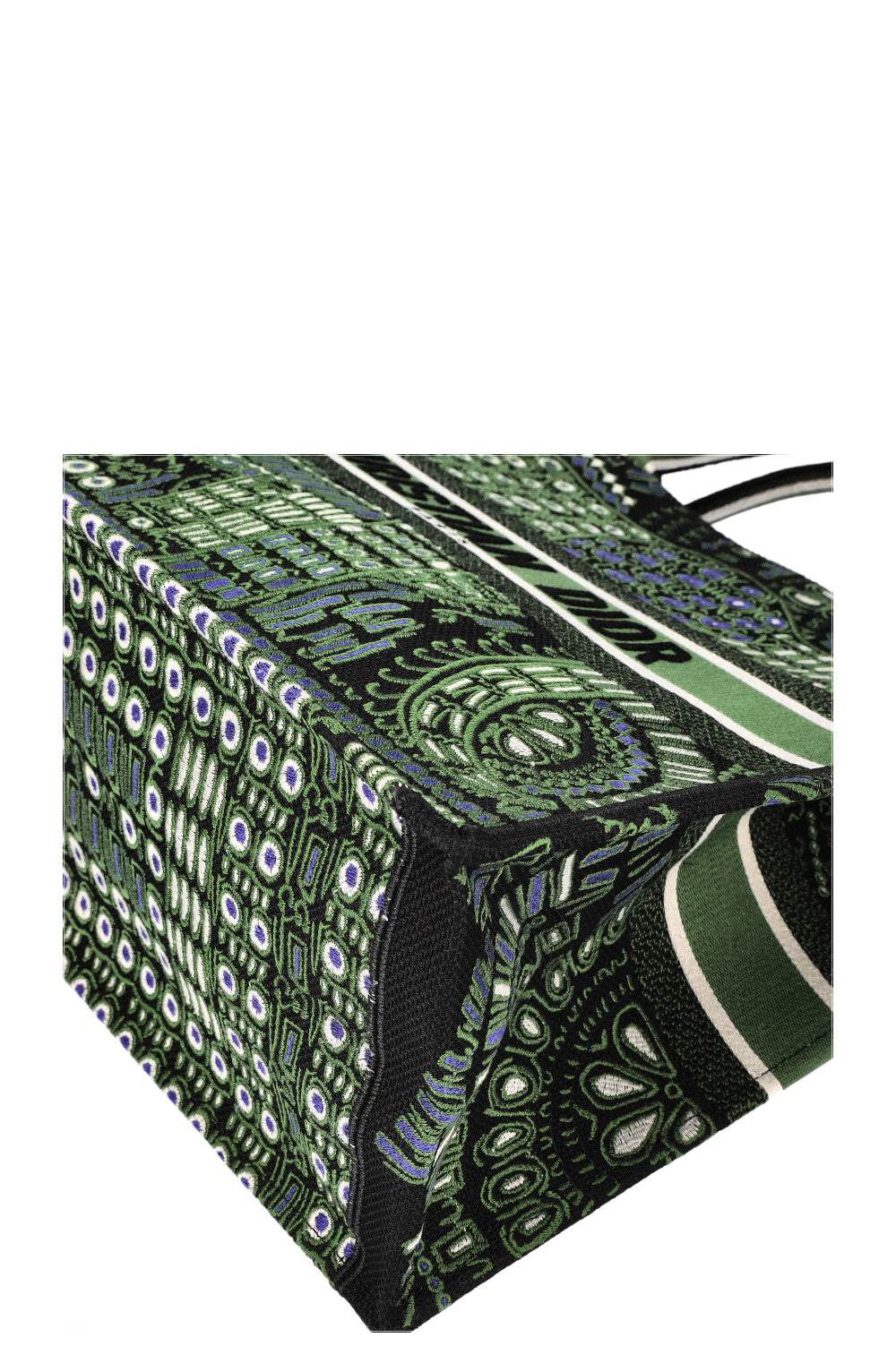 CHRISTIAN DIOR Book Tote Green