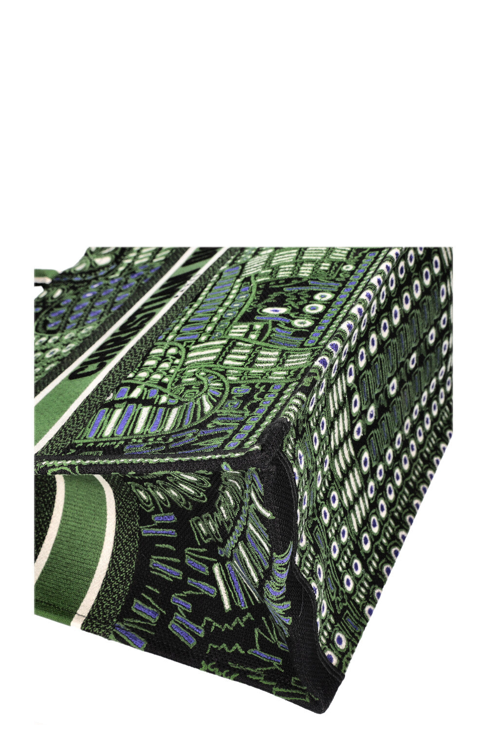 CHRISTIAN DIOR Book Tote Green