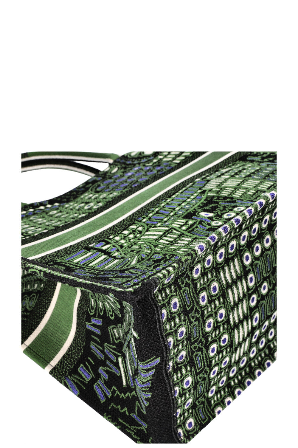 CHRISTIAN DIOR Book Tote Green
