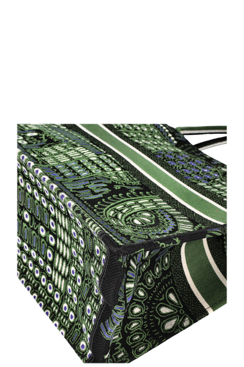 CHRISTIAN DIOR Book Tote Green