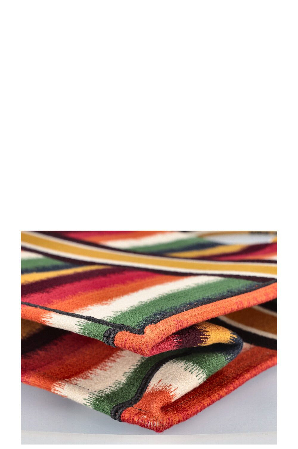 CHRISTIAN DIOR Book Tote Striped Multicolor