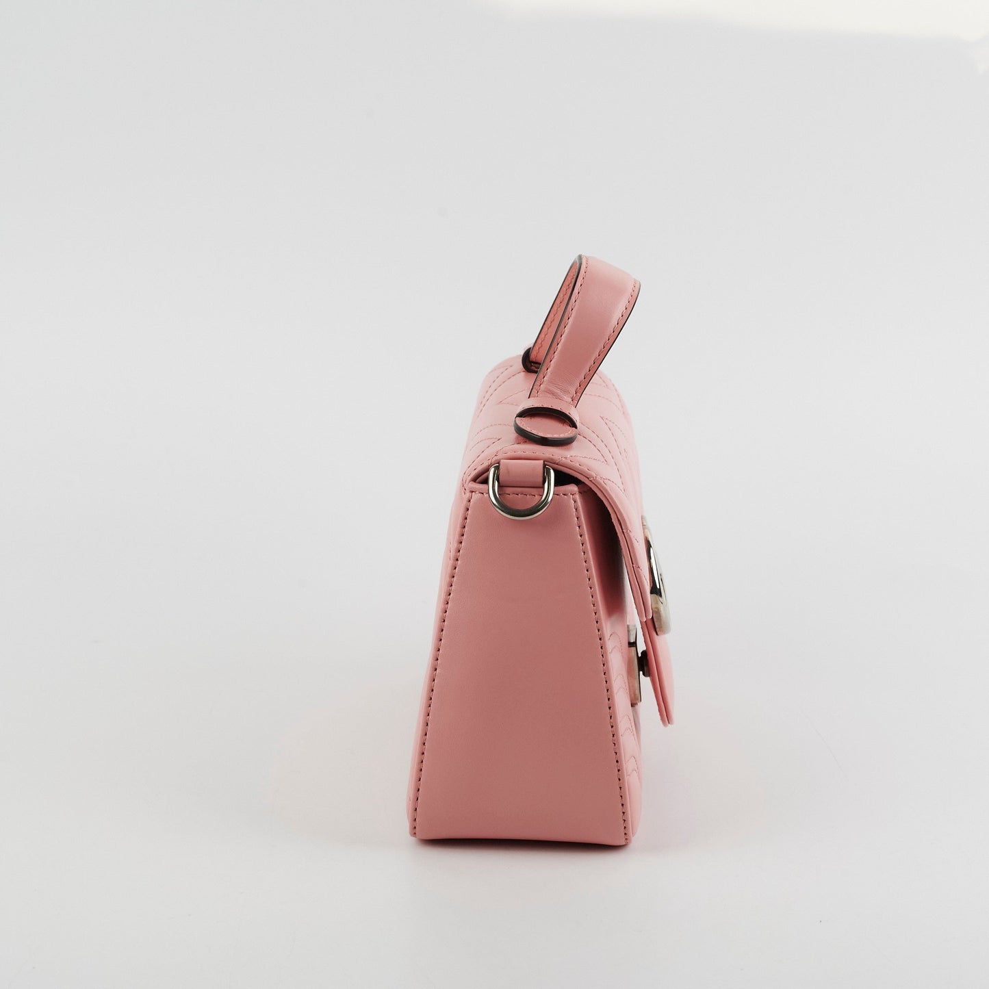 Gucci Mini Top Handle Pink Shoulder Bag
