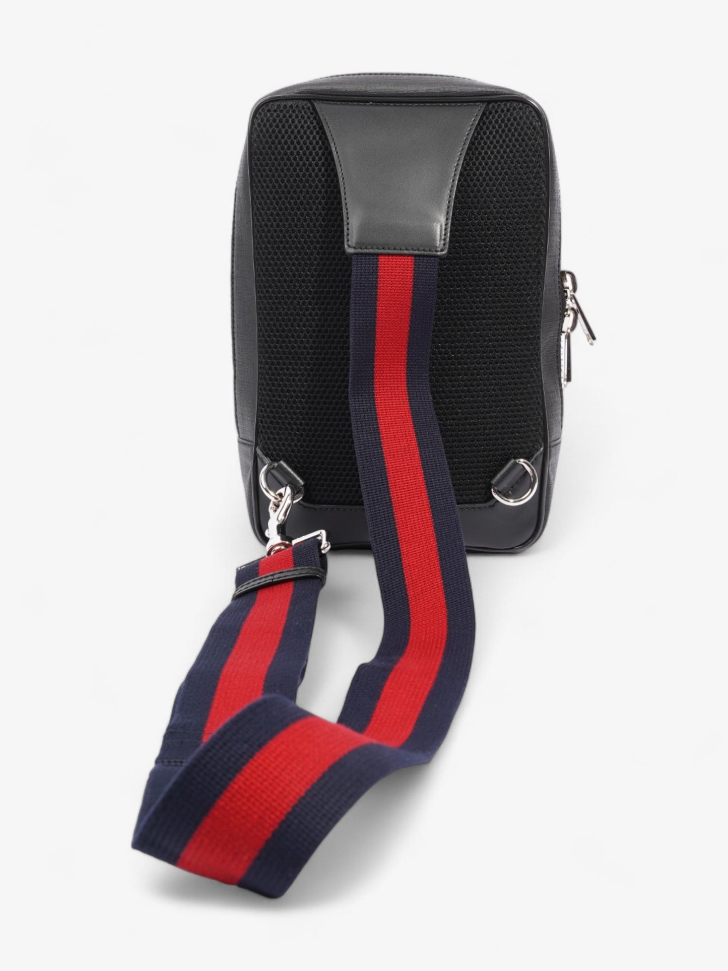 Gucci GG Sling Backpack Black GG Supreme Coated Canvas