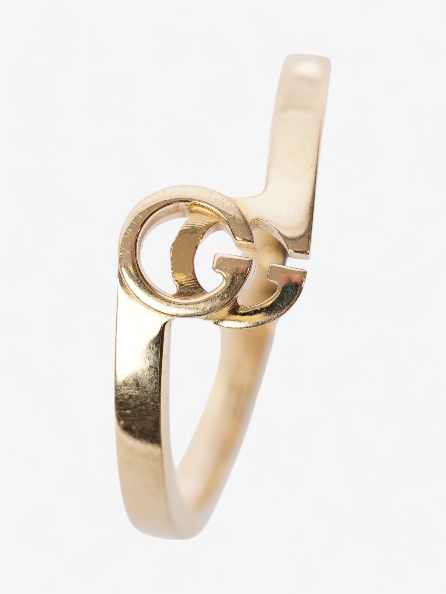 Gucci Running G Stack Ring Yellow Yellow Gold 52mm