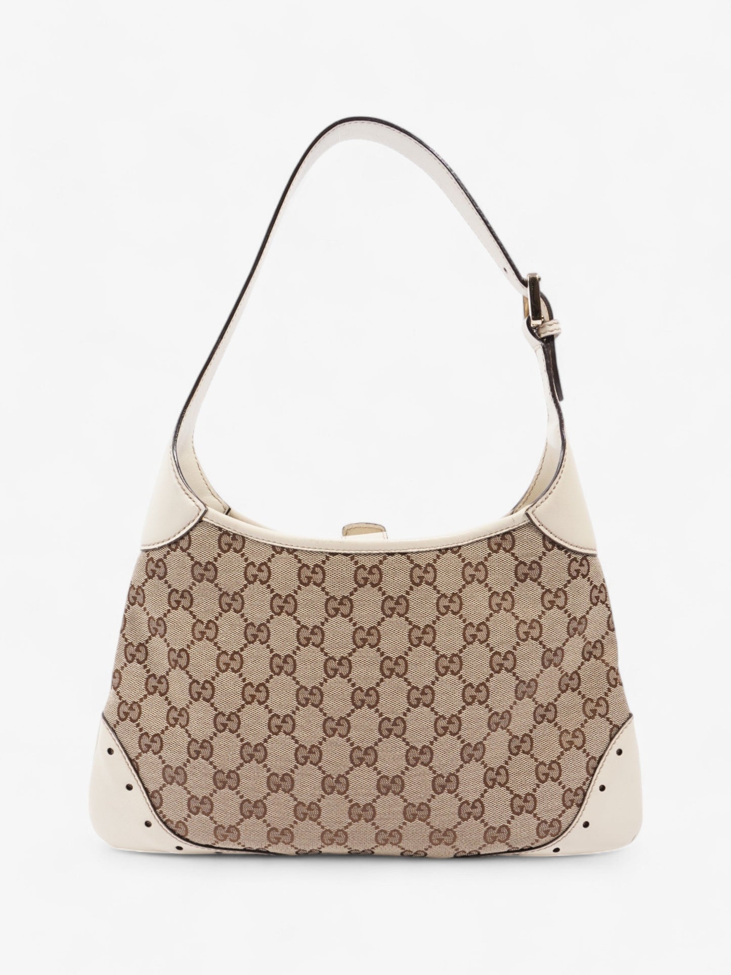 Gucci GG Punch Jackie GG Supreme / White Canvas