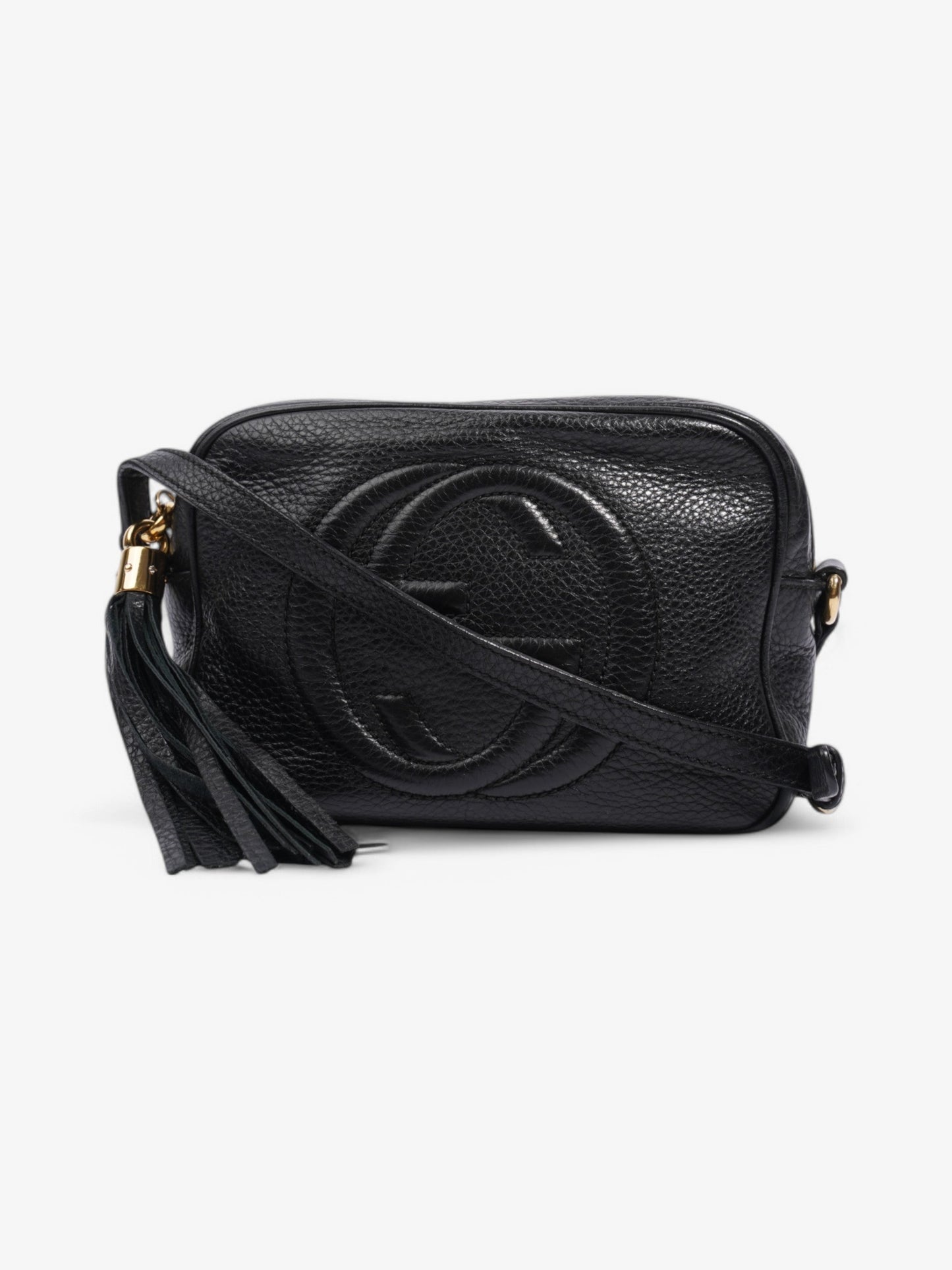Gucci Soho Disco Bag Black Calfskin Leather Small