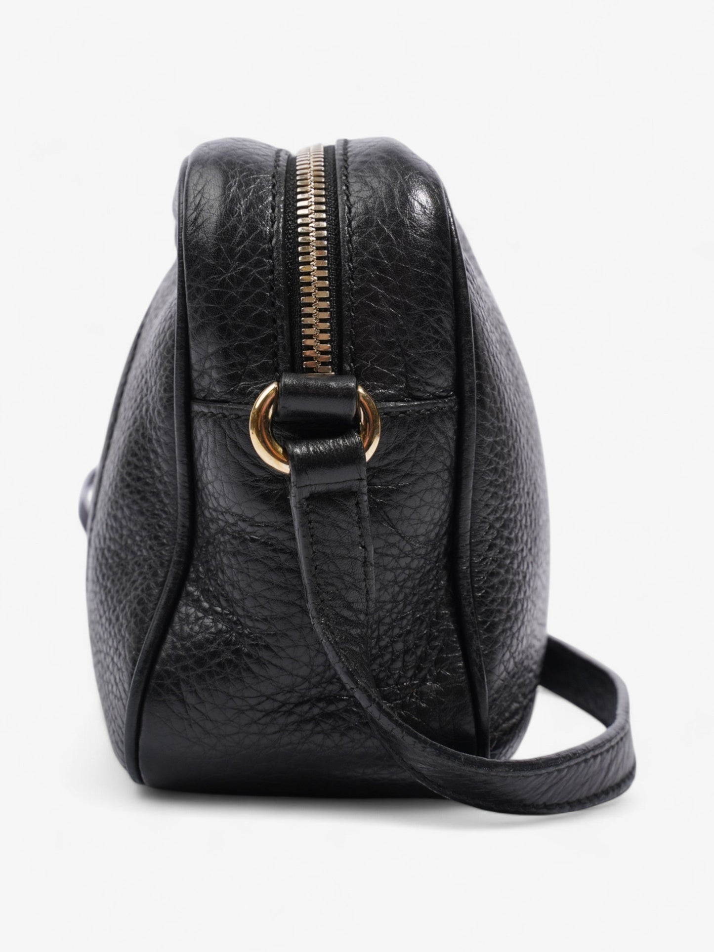 Gucci Soho Disco Bag Black Calfskin Leather Small