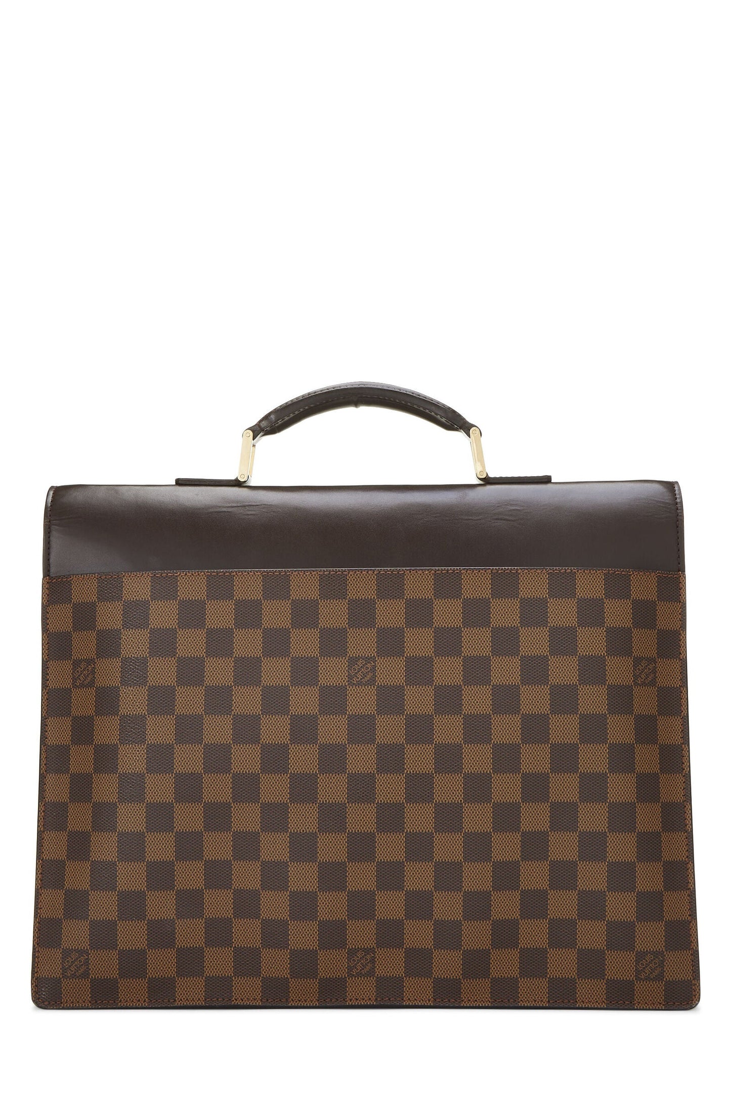LOUIS VUITTON DAMIER EBENE ALTONA GM BRIEFCASE BAG