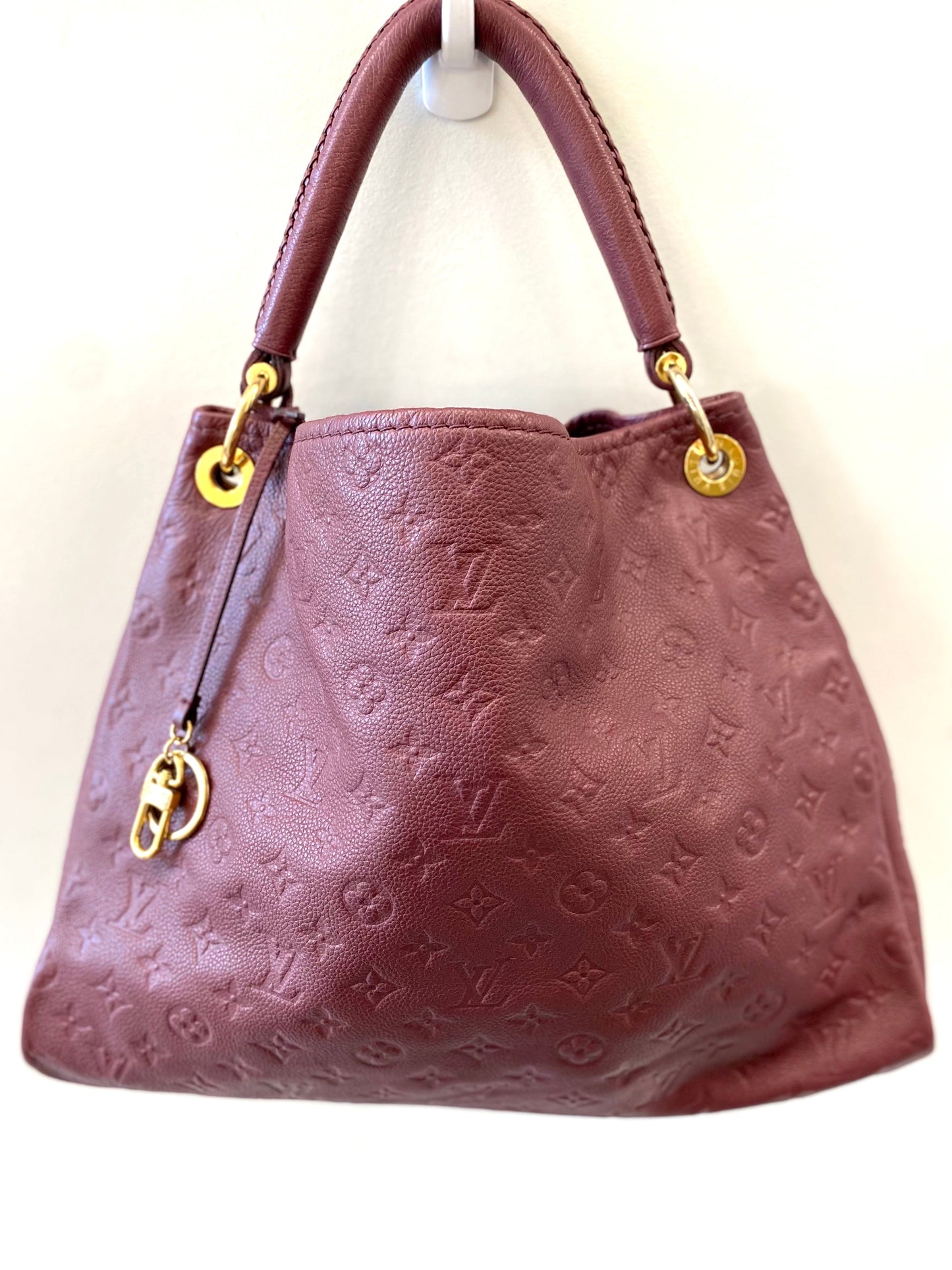 LOUIS VUITTON MONOGRAM EMPREINTE LEATHER ARTSY MM BAG
