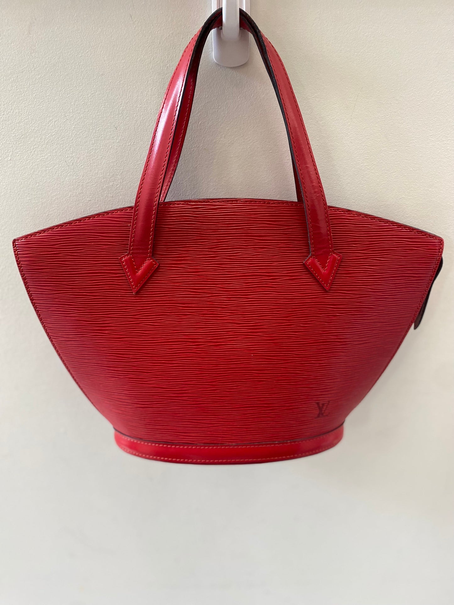 LOUIS VUITTON EPI LEATHER SAINT JACQUES PM HANDBAG