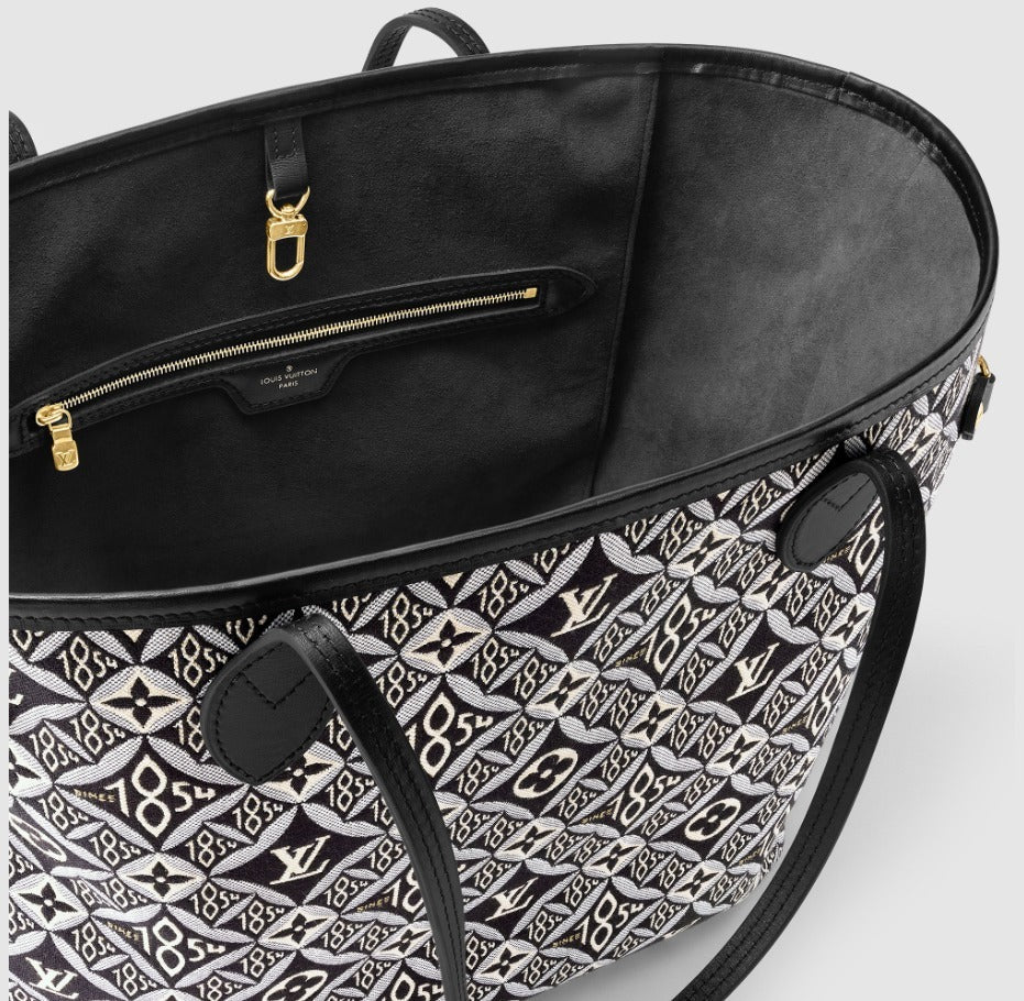 LOUIS VUITTON SINCE 1854 JACQUARD NEVERFULL MM TOTE BAG
