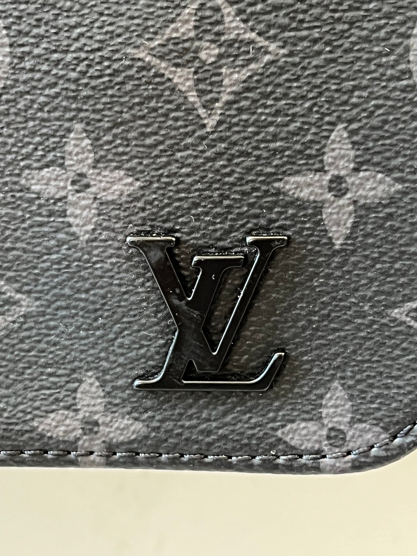 LOUIS VUITTON MONOGRAM ECLIPSE DISTRICT MM BAG