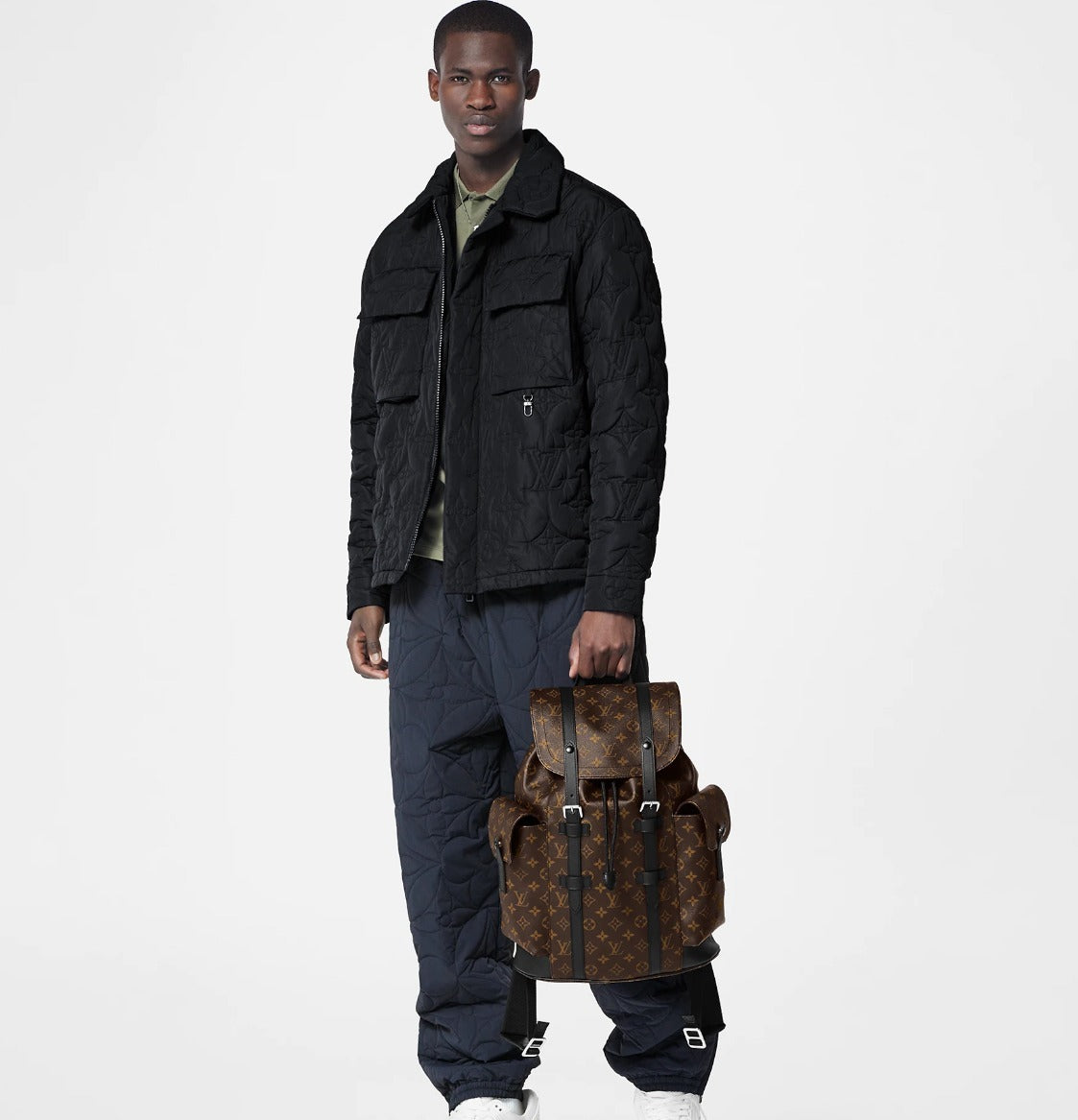 LOUIS VUITTON MONOGRAM MACASSAR CHRISTOPHER PM BACKPACK