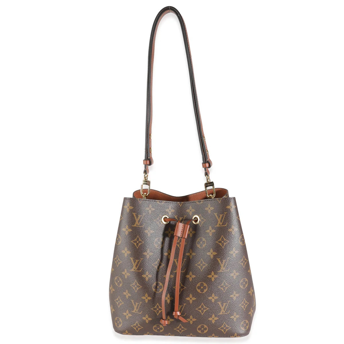 LOUIS VUITTON MONOGRAM NOÉNOE MM SHOULDER BAG CARAMEL