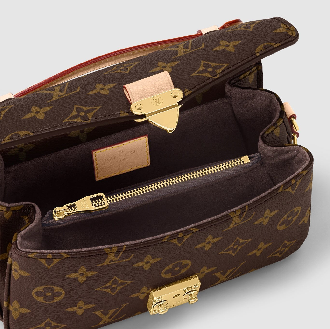 LOUIS VUITTON MONOGRAM POCHETTE MÉTIS EAST WEST BAG