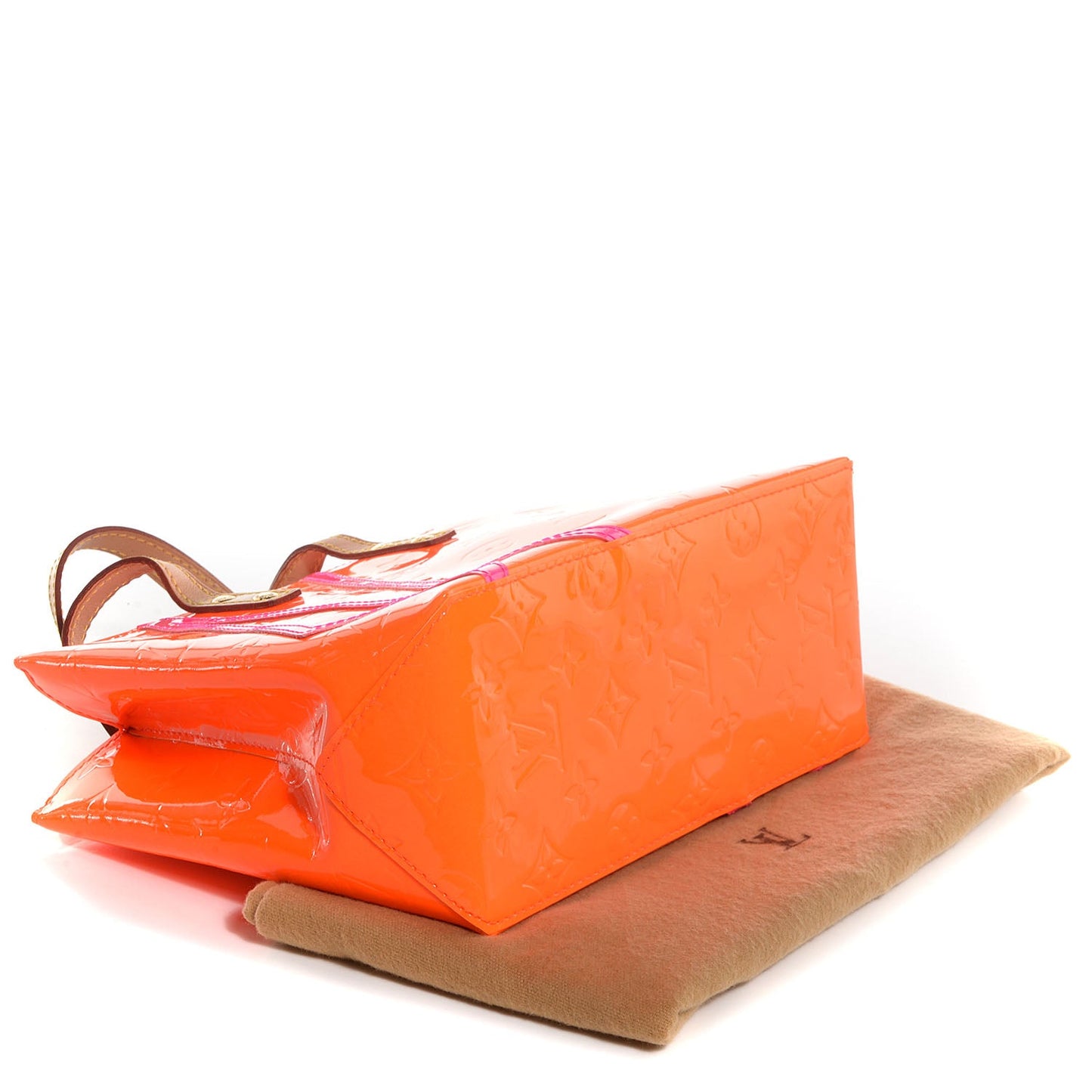 LOUIS VUITTON X ROBERT WILSON FLOU MONOGRAM VERNIS READE PM TOTE