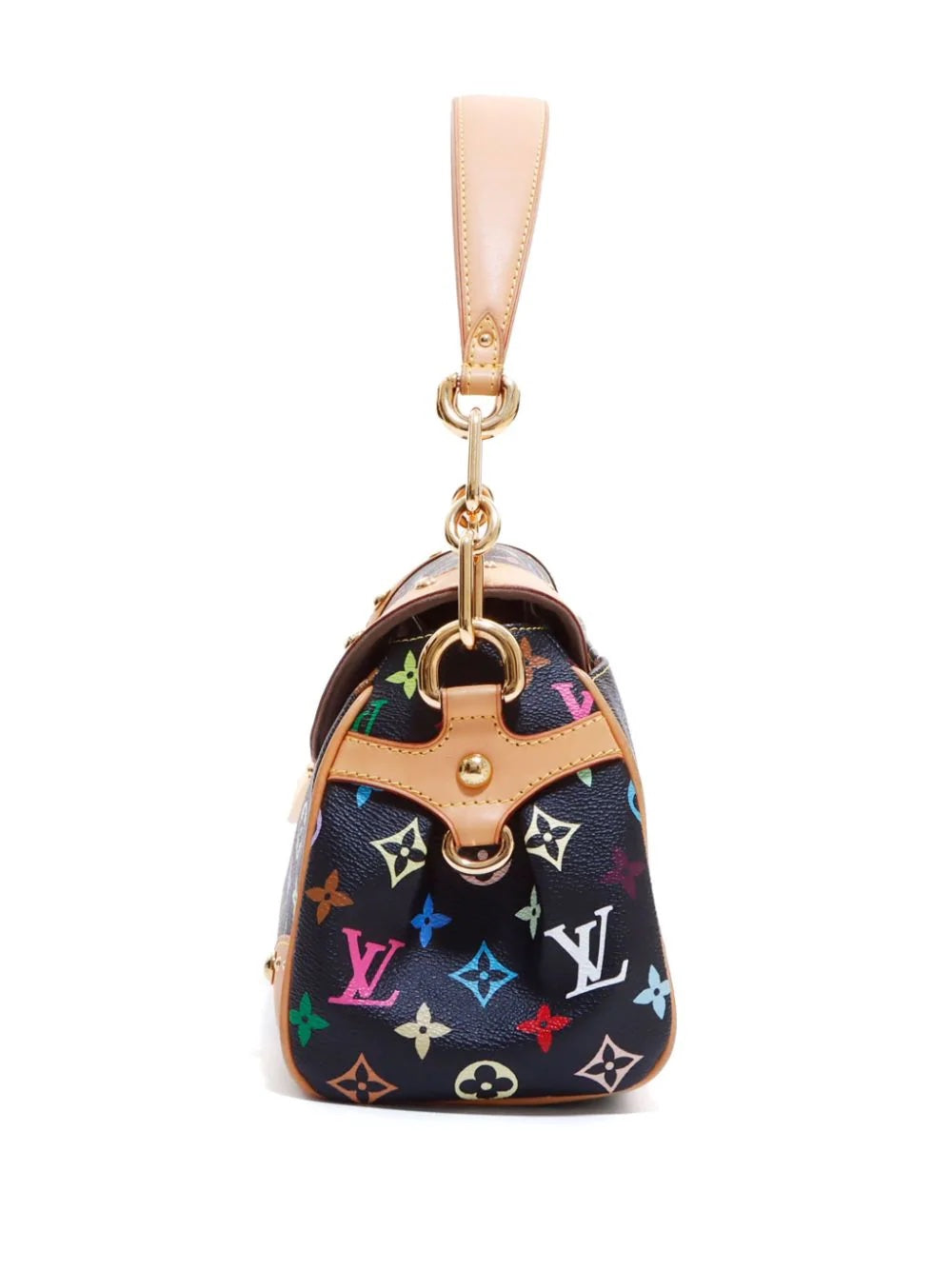 LOUIS VUITTON X TAKASHI MURAKAMI MONOGRAM BEVERLY MM SATCHEL